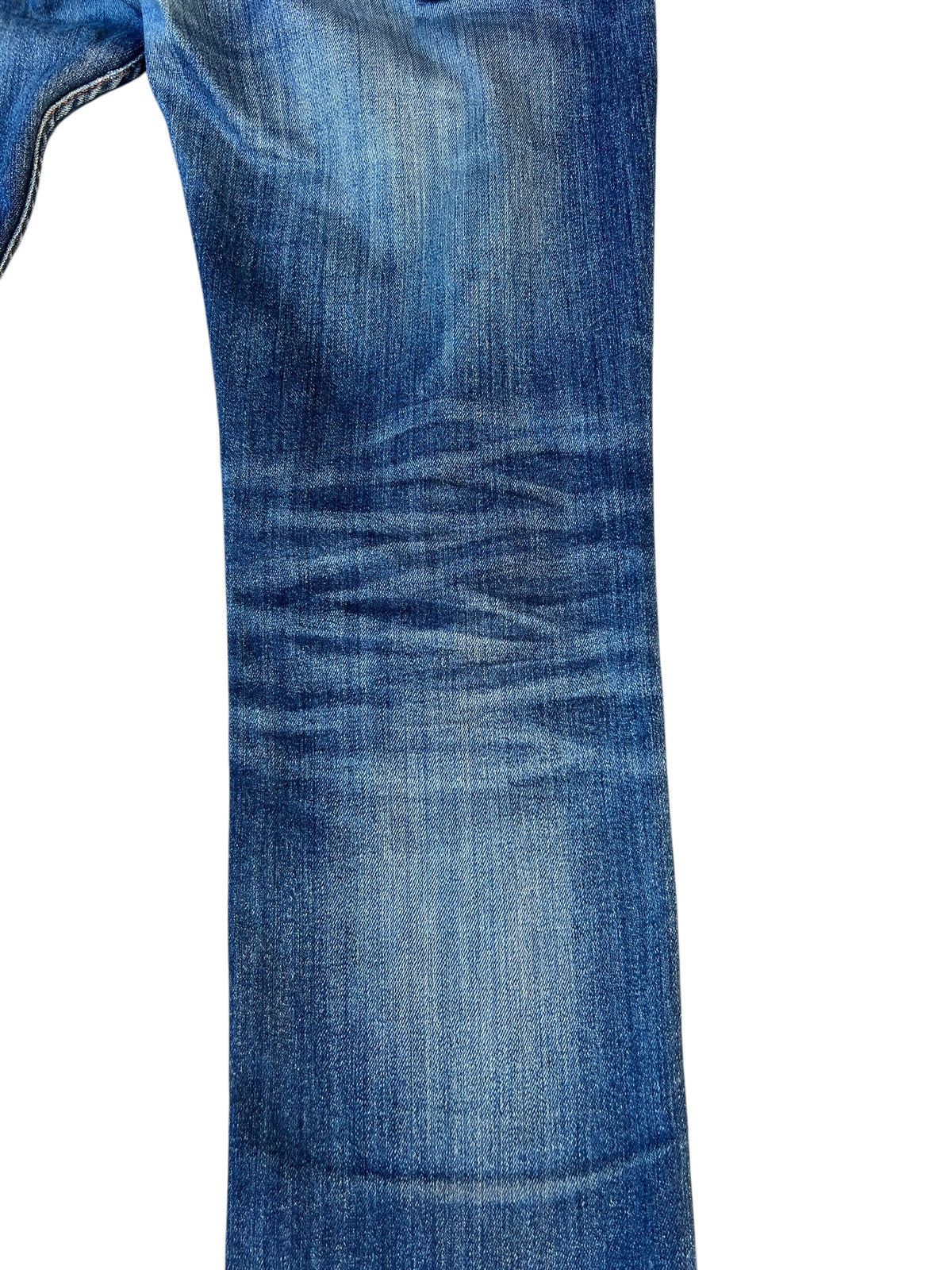 Nicole Club Distressed Mud Stretch Denim Nicole Hideaways Bootcut Jeans Size US 31 - 20 Thumbnail