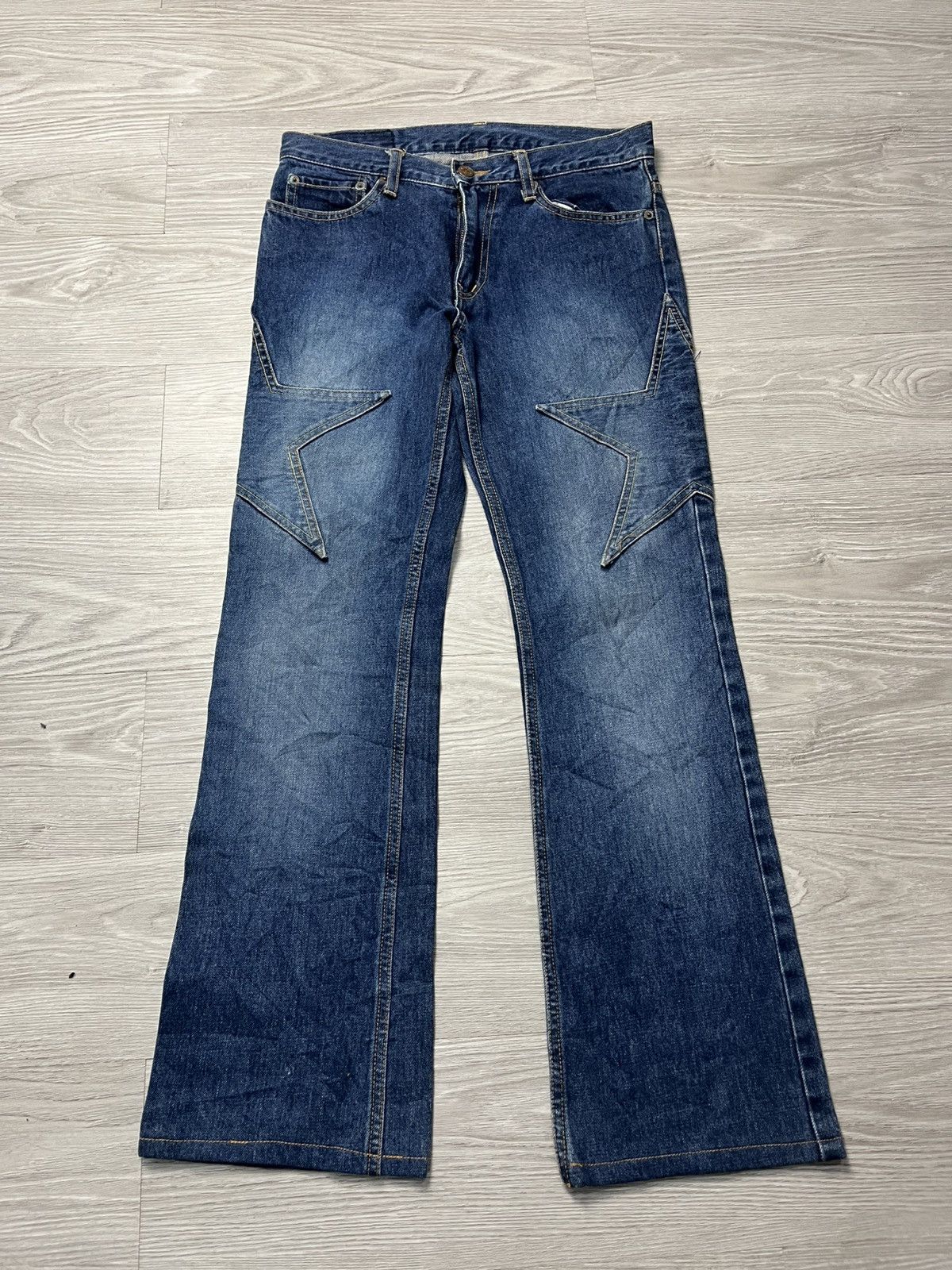 14th Addiction × Hysteric Glamour × If Six Was Nine Hysteric Glamour Star Denim Kinky Size 30" / US 8 / IT 44 - 3 Thumbnail