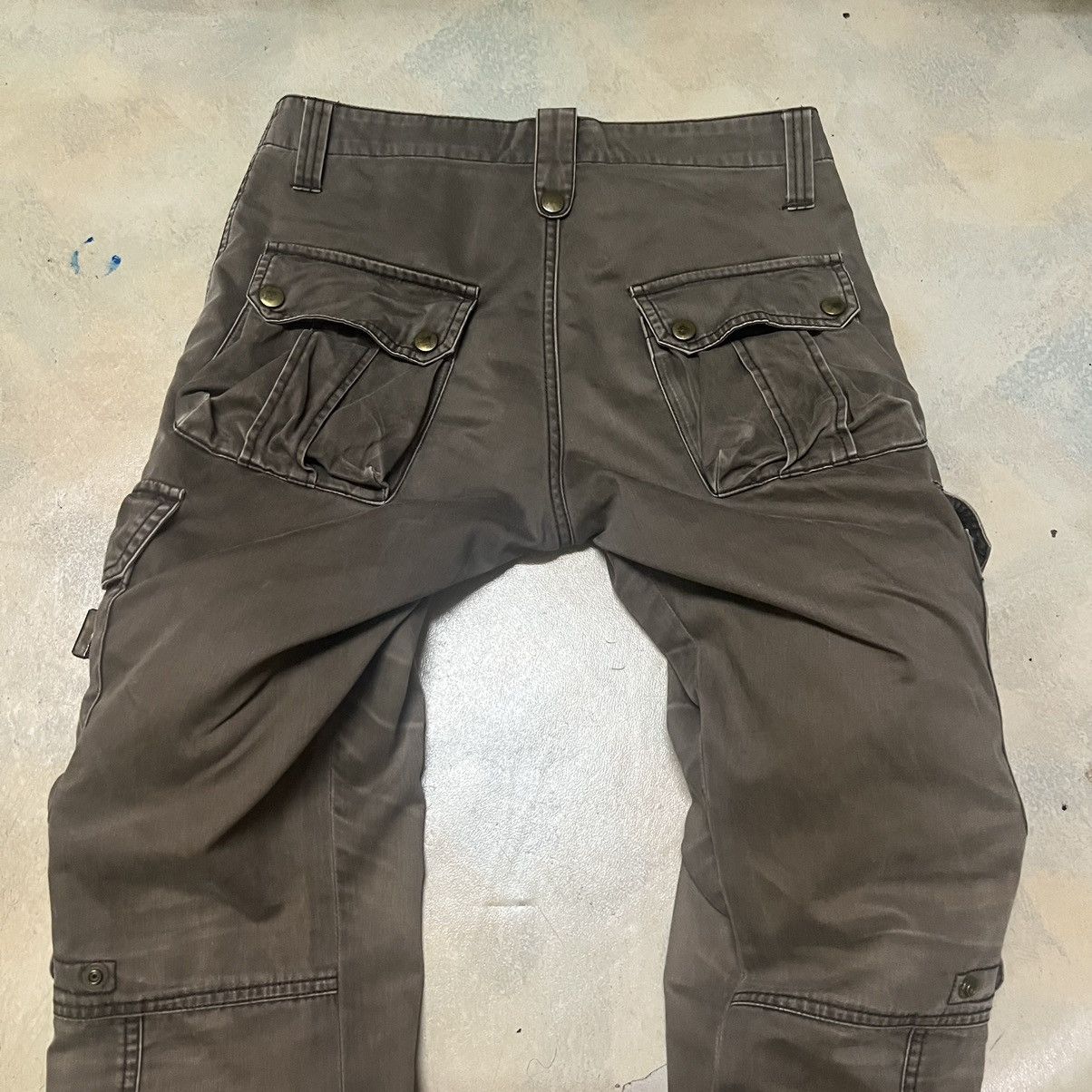 Tete Homme Tete Homme Issey Miyake Multipockets Cargo Pants Size US 29 - 15 Thumbnail