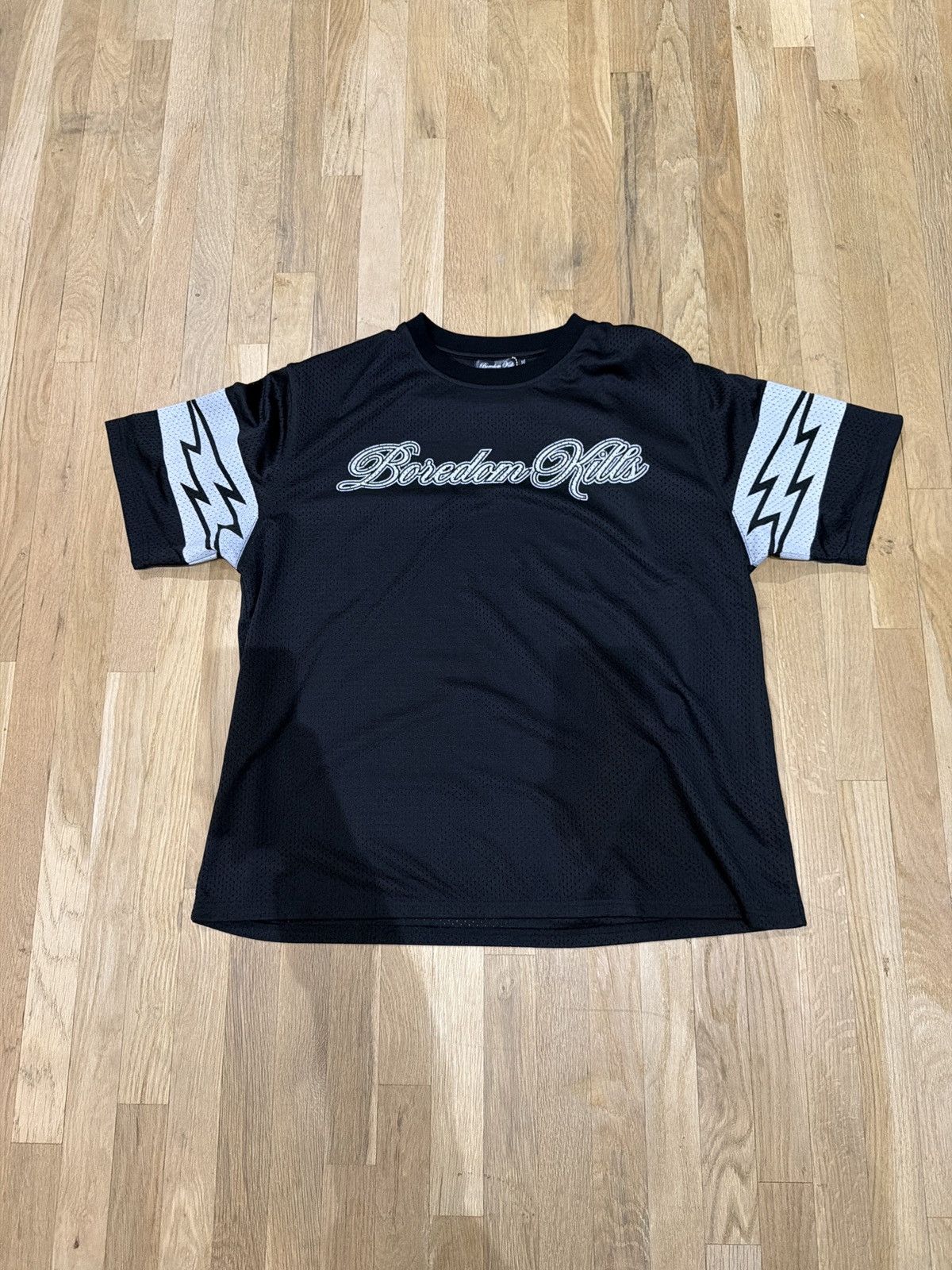 Other Boredom kills mesh jersey black Size US XXL / EU 58 / 5 - 4 Thumbnail