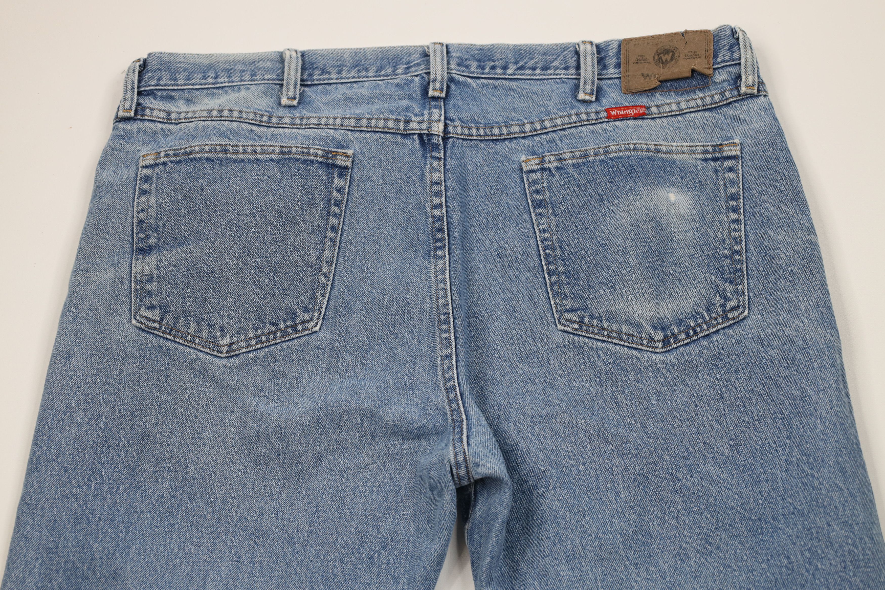 Wrangler Vintage Y2K Wrangler Cut Western Denim Jeans Blue Cotton Size US 40 / EU 56 - 13 Thumbnail
