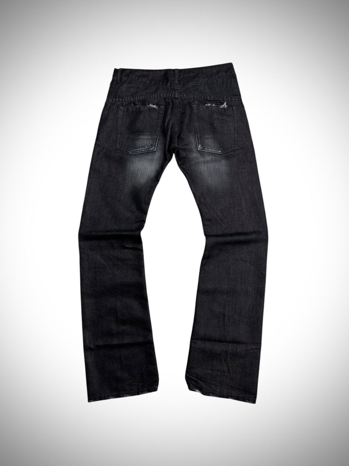 Japanese Brand Flared TROISO - Made in Japan Embroidered If Six Lgb Style Size US 31 - 6 Thumbnail