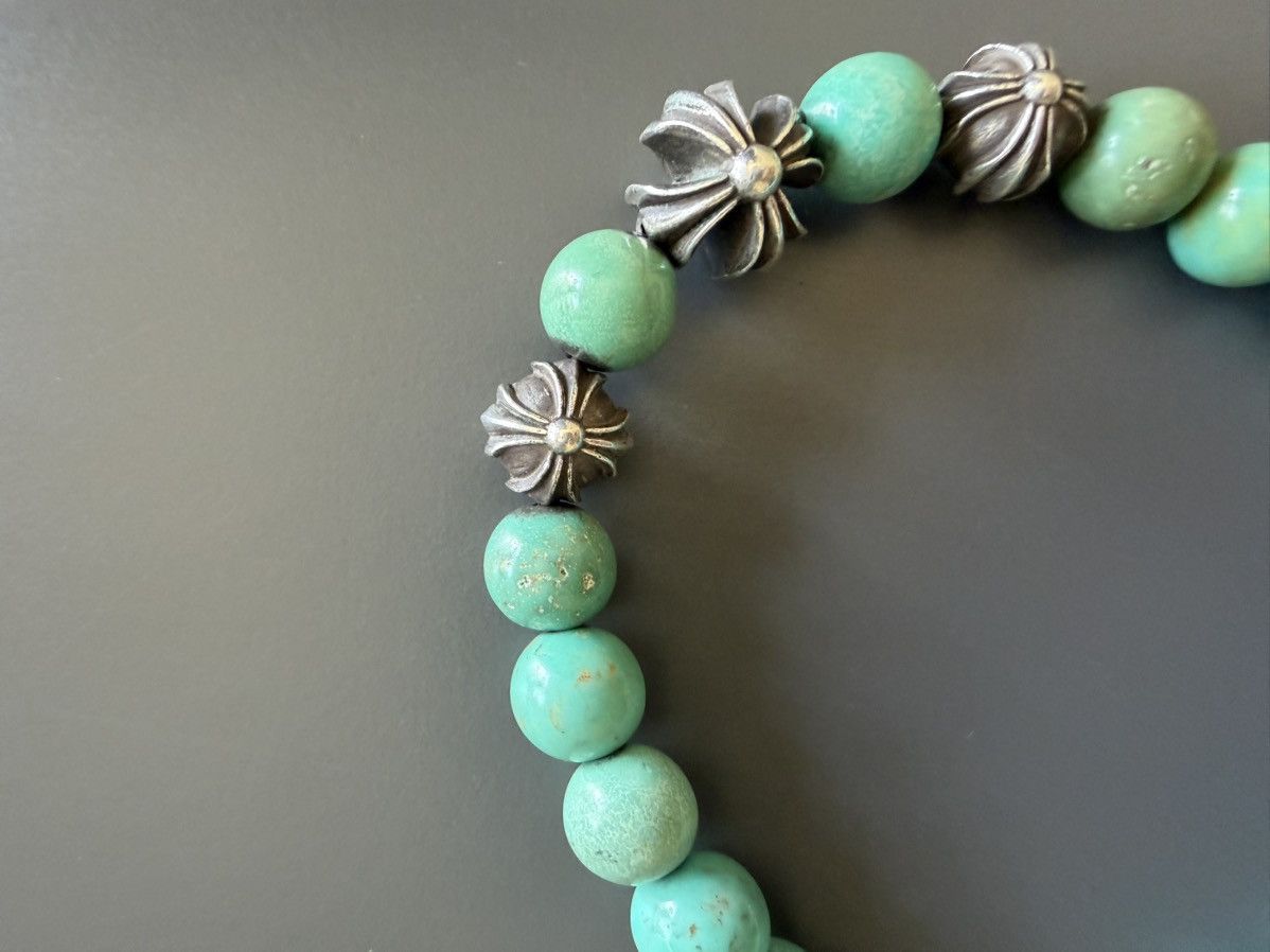 Chrome Hearts Chrome Hearts Turquoise Beads Bracelet Size ONE SIZE - 2 Thumbnail