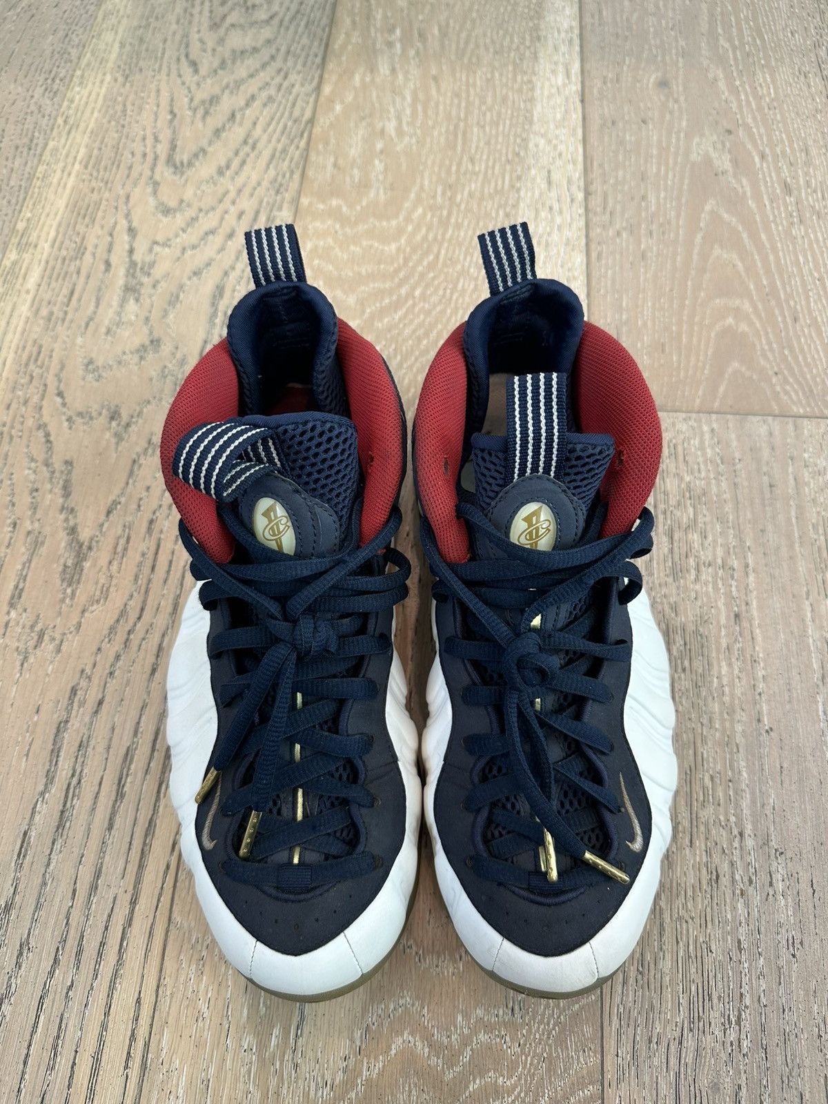 Nike Nike Air Foamposite One Olympic Size US 9.5 / EU 42-43 - 2 Thumbnail
