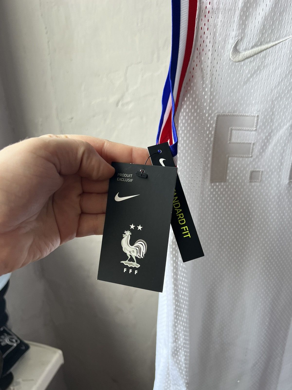 Nike NWT 2020 FFF FRANCE TEAM FOOTBALL/BASKETBALL JERSEY VESTNIKE Size US S / EU 44-46 / 1 - 8 Thumbnail