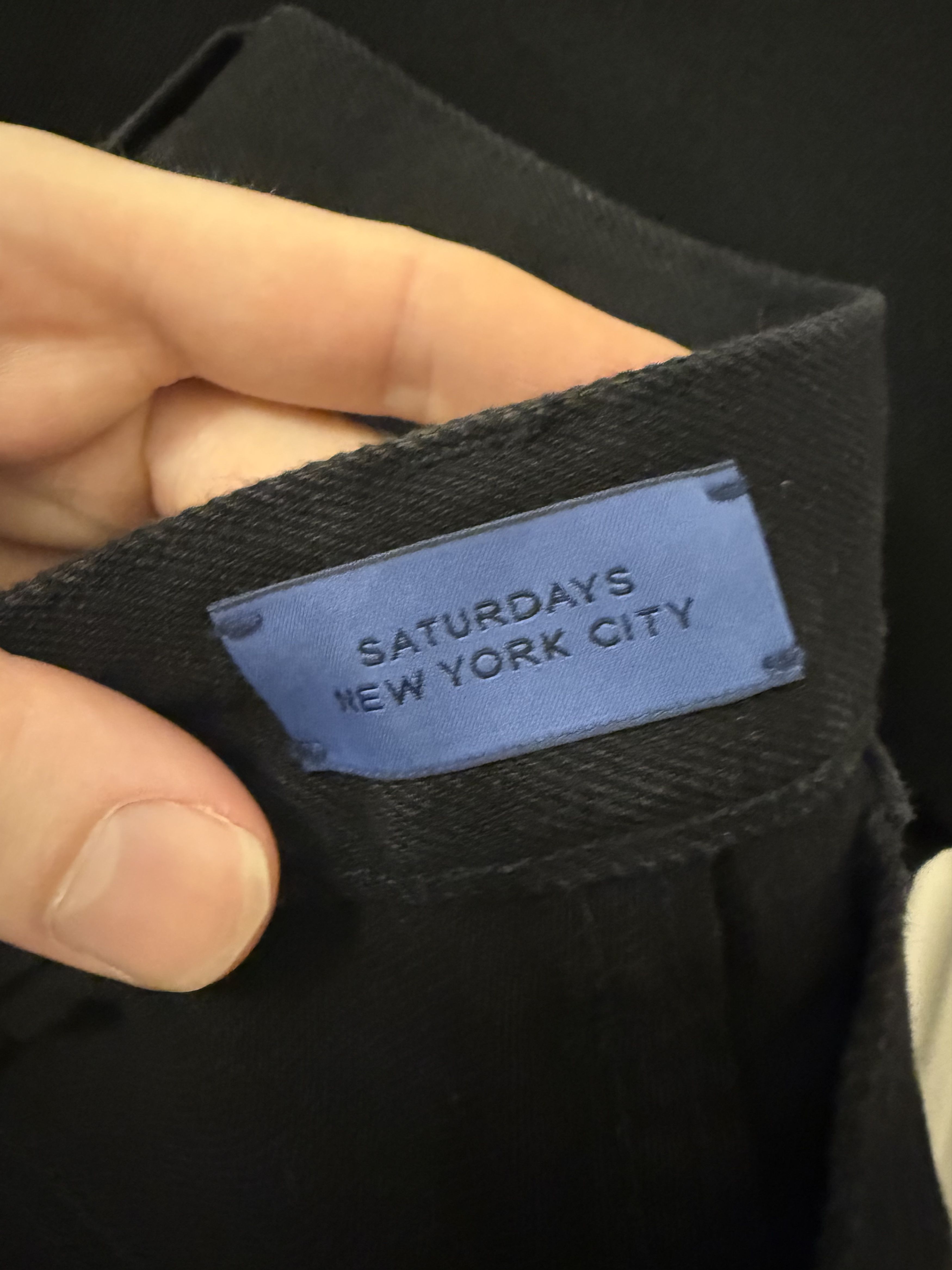 Saturdays NYC Saturdays NYC Black Jeans Size US 32 / EU 48 - 2 Thumbnail