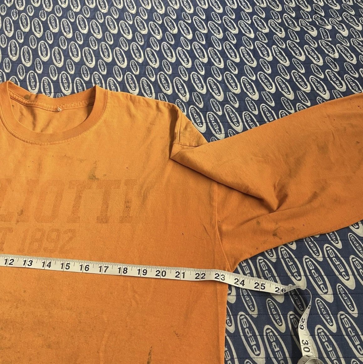 Other Vtg 2000s Biker Choppers Sunfaded Faded T Shirt Long Sleeve Size US XL / EU 56 / 4 - 12 Thumbnail