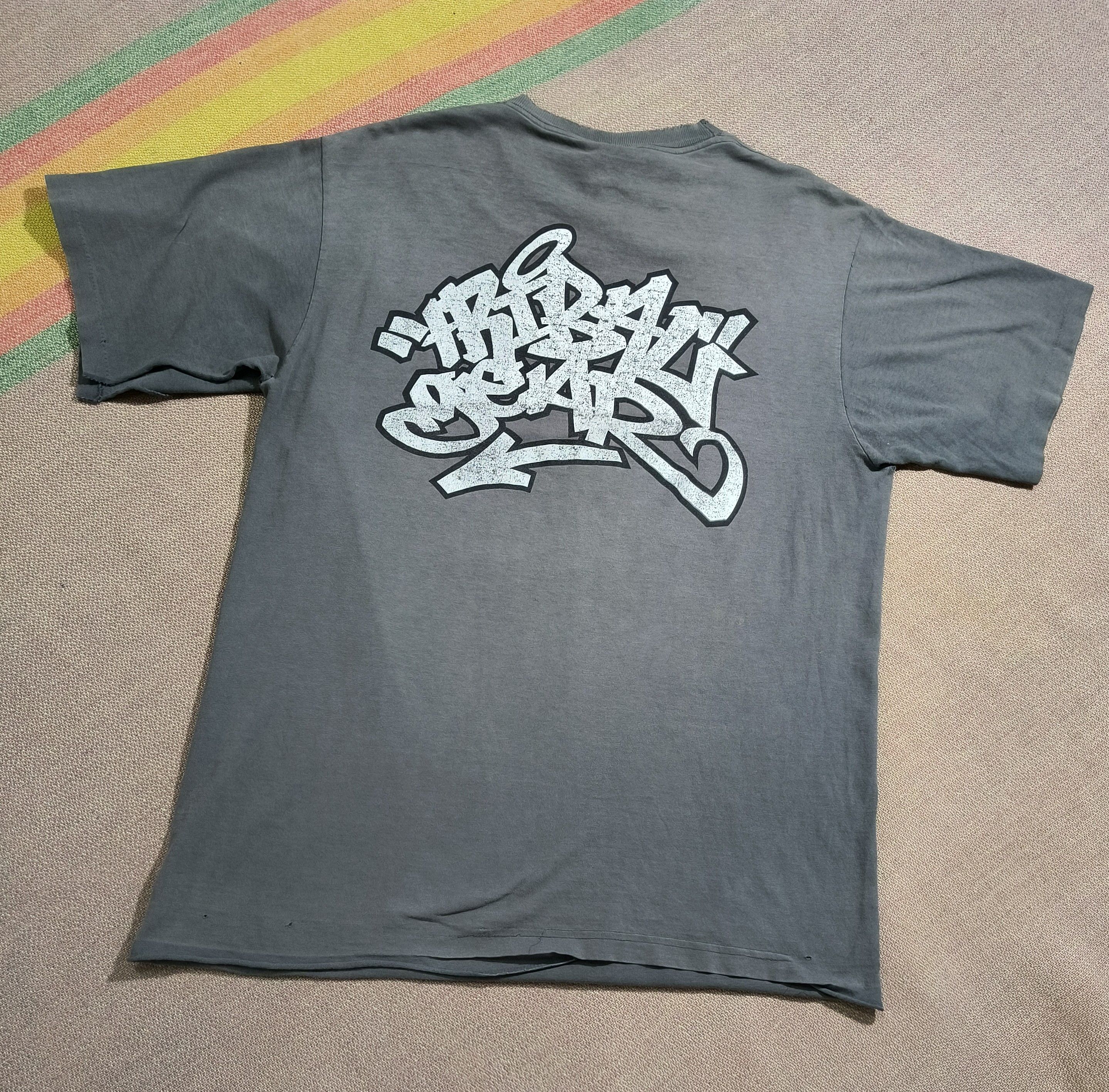 Tribal Streetwear Distressed vintage Tribal gear graffiti tag 1995 tee Size US XL / EU 56 / 4 - 6 Thumbnail