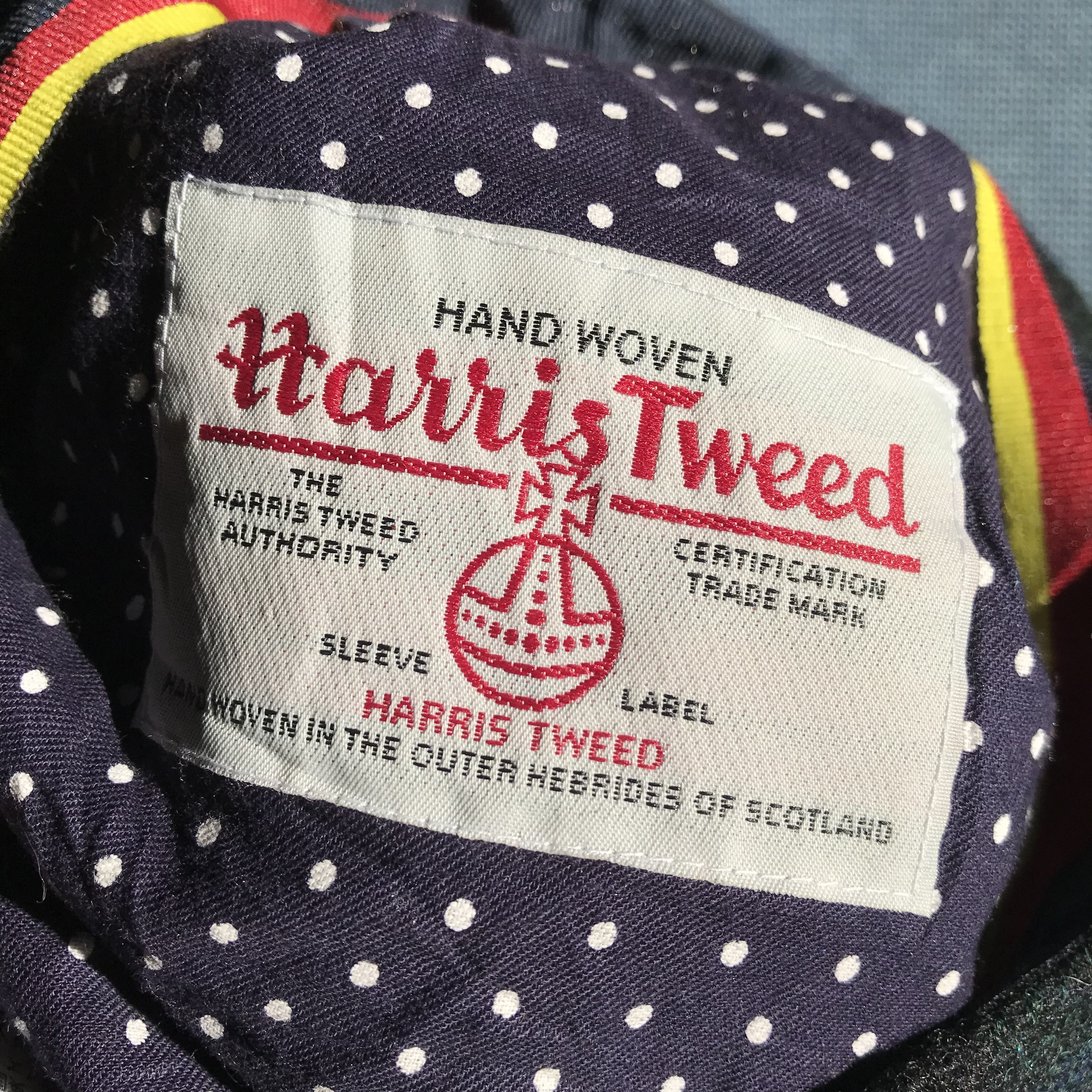 Beams Plus × Harris Tweed Vintage Beams x Harris Tweed X Industrial Design nostalgic Size ONE SIZE - 7 Thumbnail