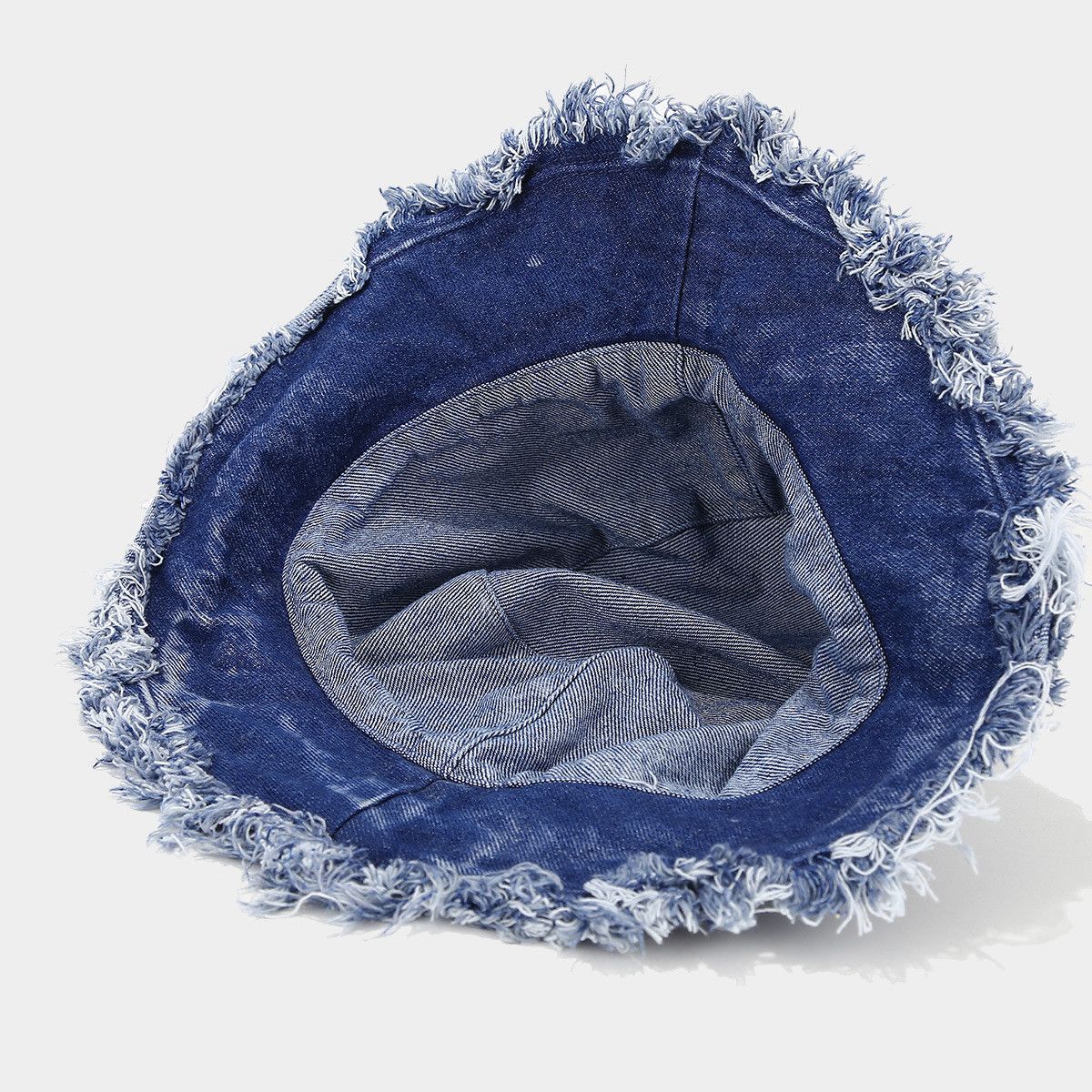 Japanese Brand New Washed Edge Large Brim Double-Sided Basin Hat Size ONE SIZE - 2 Thumbnail