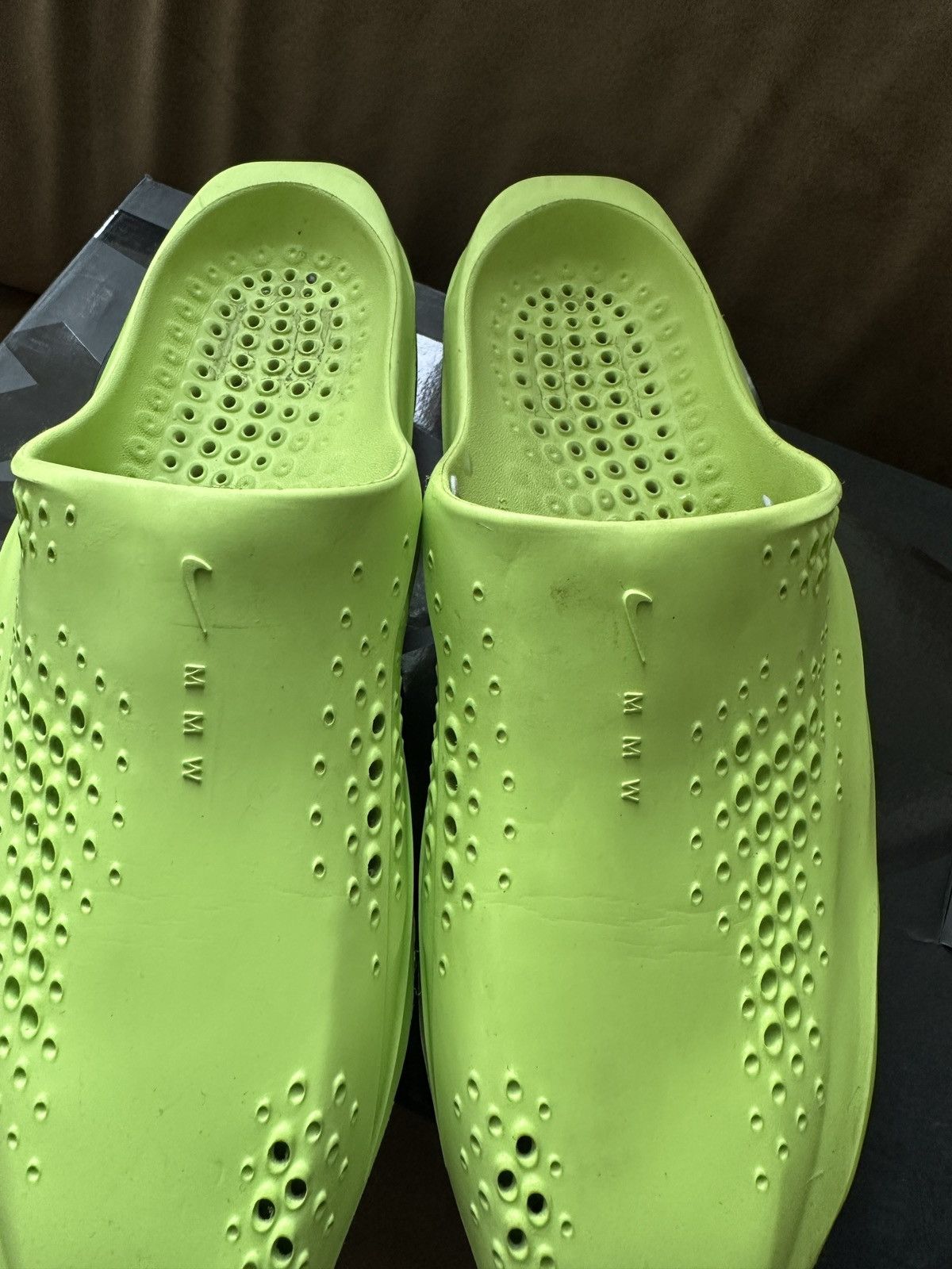MMW × Nike MMW x Nike slides Size US 12 / EU 45 - 2 Thumbnail