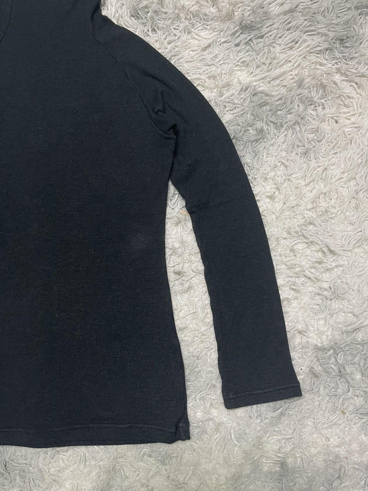 Yohji Yamamoto 90s YOHJI YAMAMOTO ASYMMETRICAL LONG SLEEVE TURTLENECK Size US M / EU 48-50 / 2 - 4 Thumbnail