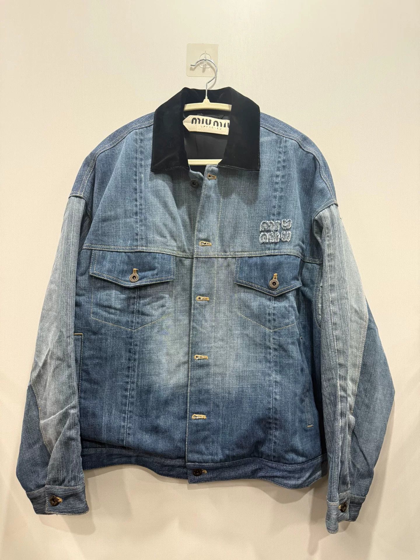 Miu Miu Miumiu Denim Jacket Size 36 Size XS / US 0-2 / IT 36-38 - 1 Thumbnail