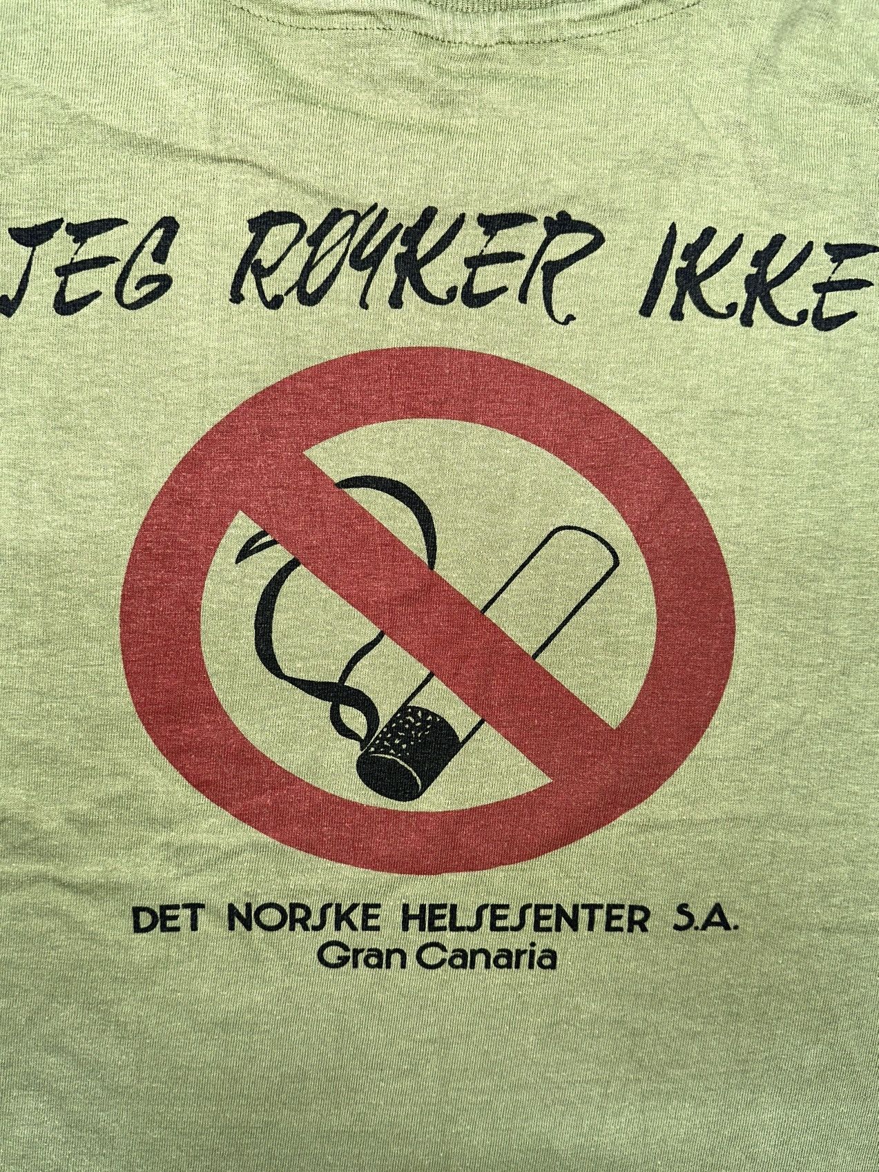 Other T-shirt Vintage No Smoking made in Norway Size US L / EU 52-54 / 3 - 3 Thumbnail