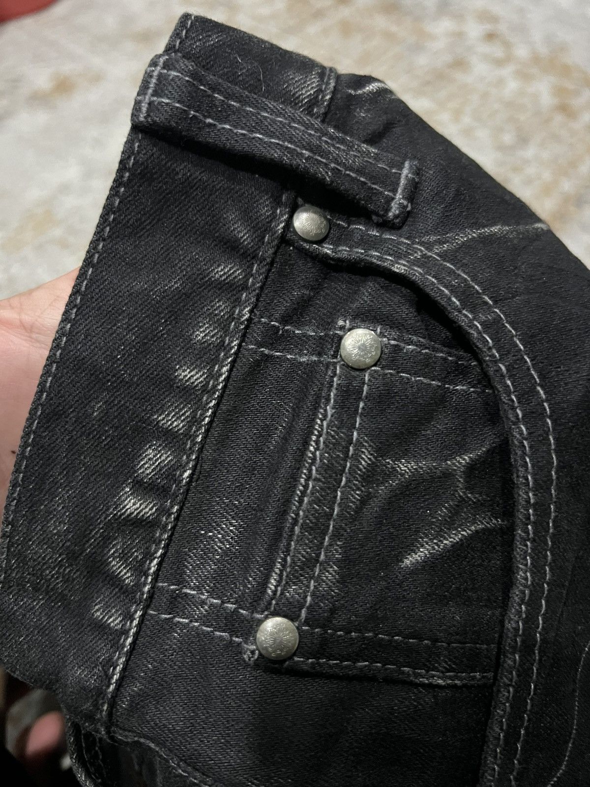 If Six Was Nine Tornado Mart Mudmax Whiskered Flared Denim vkei LGB style Size US 30 / EU 46 - 6 Thumbnail