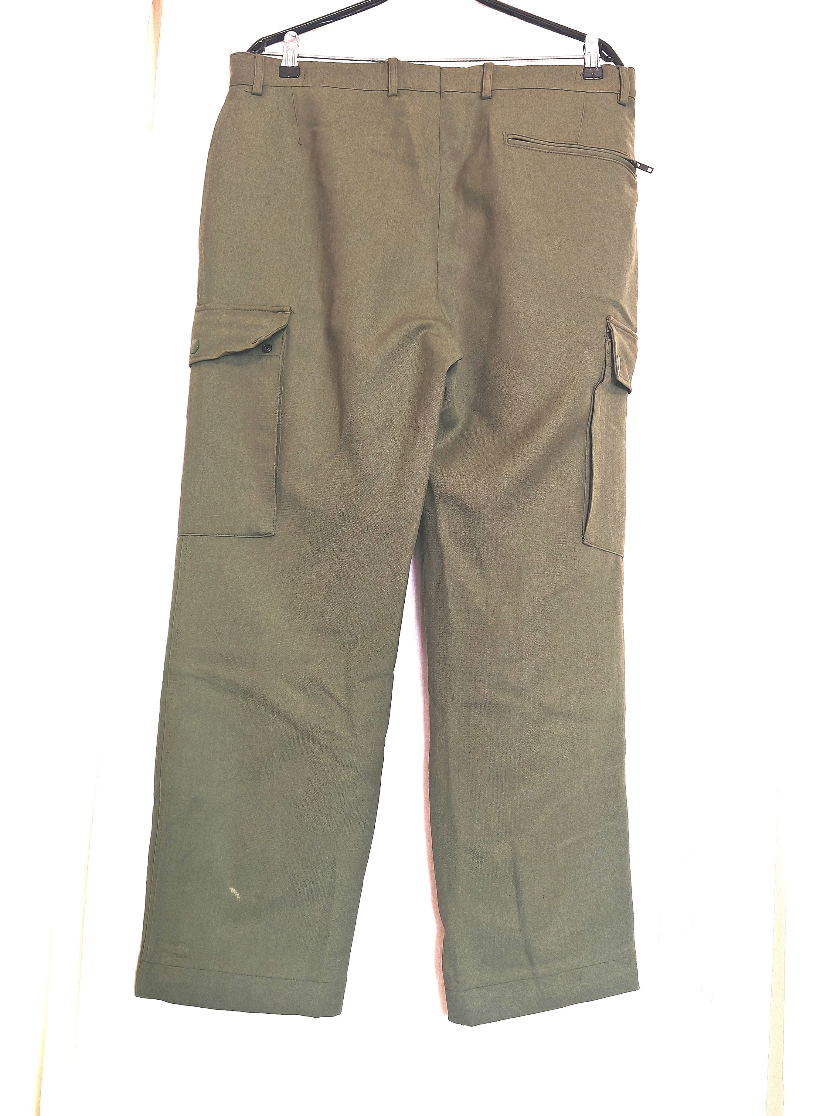 Other Vintage WISPO German Military Heavyweight Wool Field Pants Size US 36 / EU 52 - 5 Thumbnail