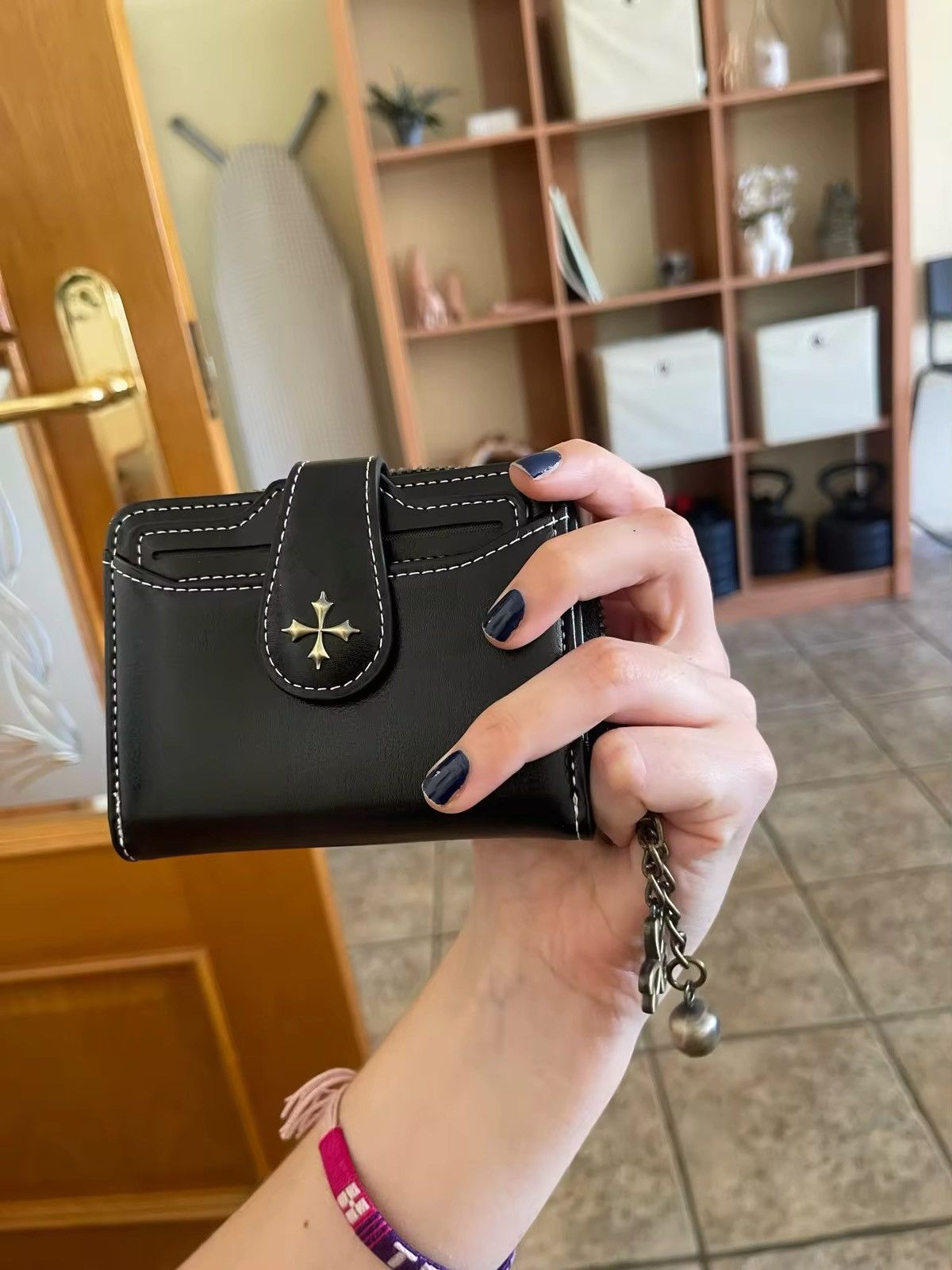 Japanese Brand × Vintage Purses PU Leather Wallet Size ONE SIZE - 1 Thumbnail