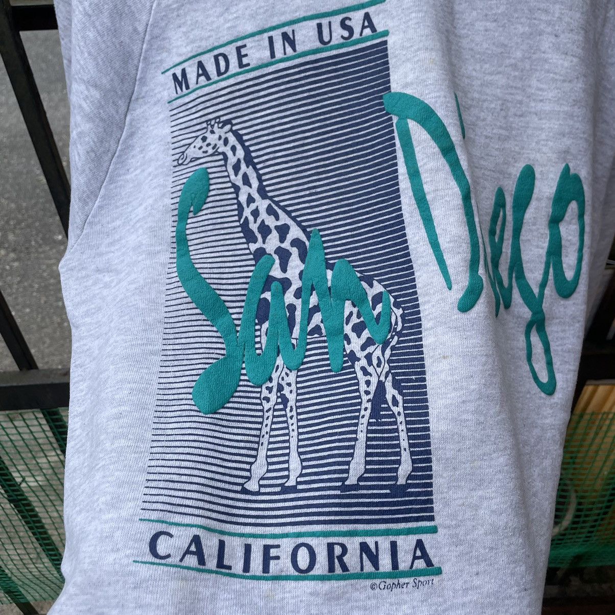 Habitat × Vintage 🔥Vintage 90s Gopher Sports San Diego California Sweatshirts Size US S / EU 44-46 / 1 - 4 Thumbnail