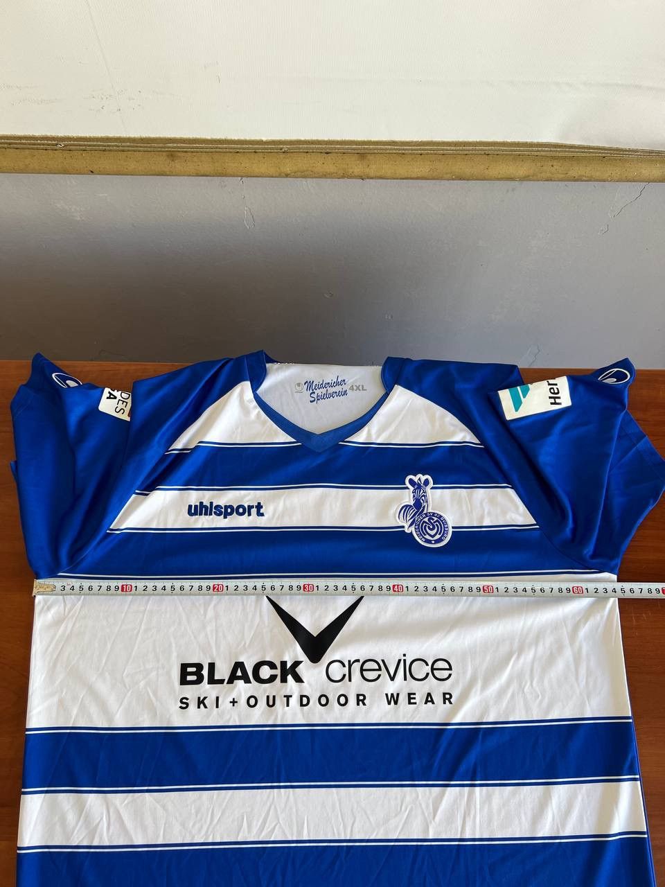 Sports Specialties 2015/16 MSV DUISBURG MATCH WORN #5 SOCCER JERSEY SHIRT 4XL Size US XXL / EU 58 / 5 - 18 Thumbnail