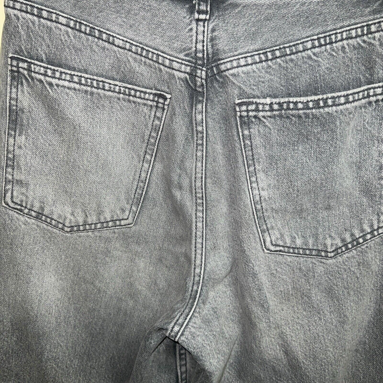 Zara Zara Jeans Women's Size 6 Denim Gray Cropped Frayed Edge Size 28" / US 6 / IT 42 - 12 Thumbnail