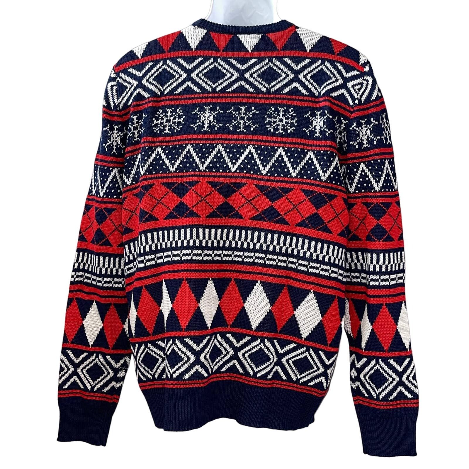 NFL NFL New England Patriots Ugly Christmas Sweater Size L Size US L / EU 52-54 / 3 - 3 Thumbnail