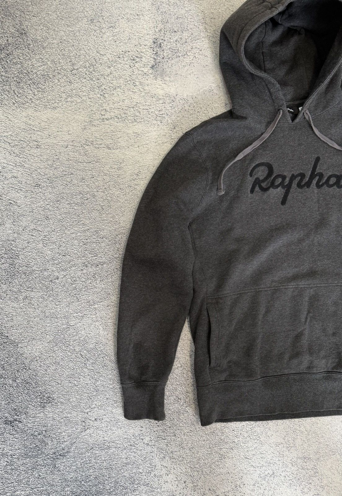 Rapha Rapha Logo Pullover Hoodie MenL Charcoal Marl Cycling Hooded Size US L / EU 52-54 / 3 - 7 Thumbnail