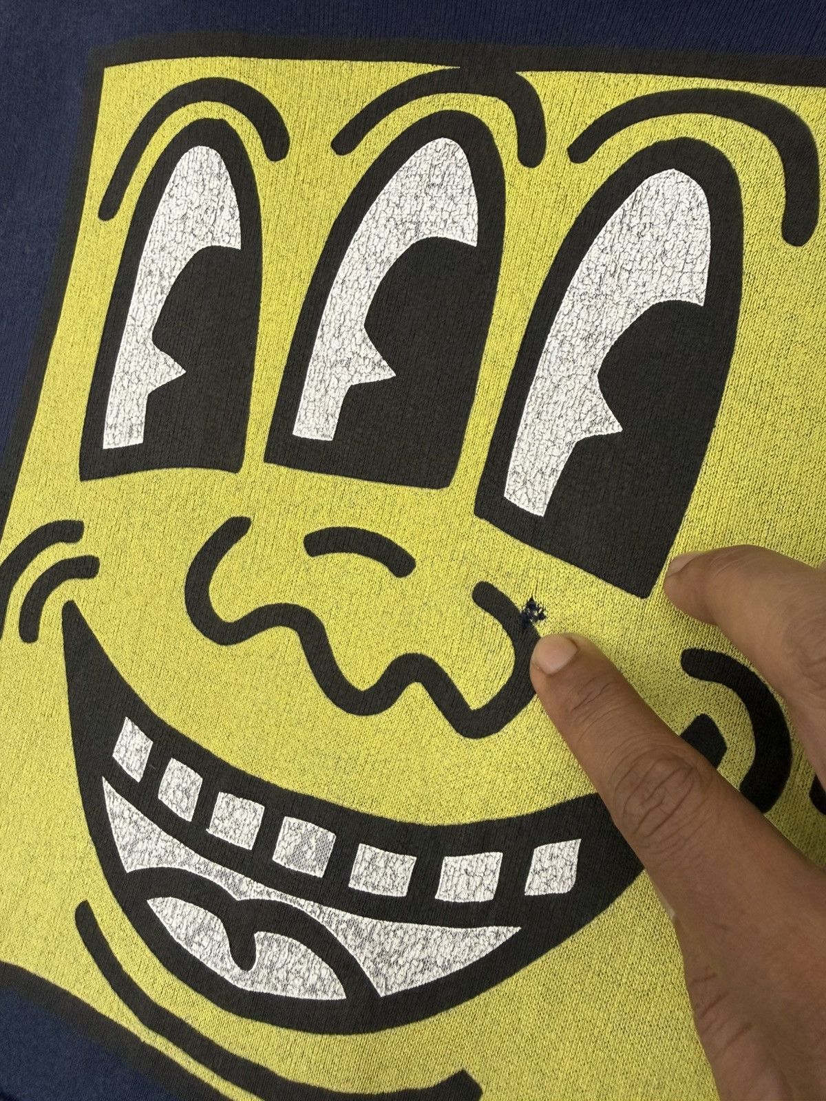 Keith Haring 🔥 Uniqlo Japan Keith Haring Super Faded Sweat Hoodie - XL Size US L / EU 52-54 / 3 - 7 Thumbnail