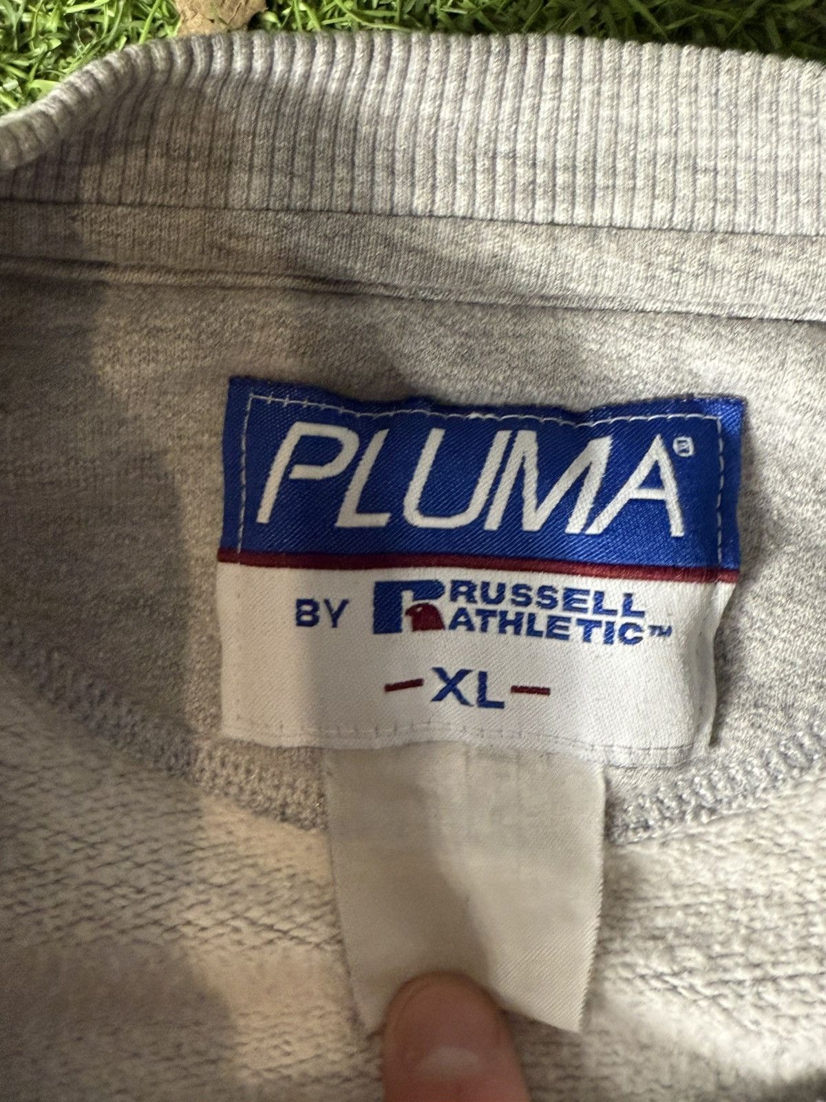Russell Athletic Vintage 90’s Russell Athletic Grey Crewneck Men's XL Size US XL / EU 56 / 4 - 2 Thumbnail