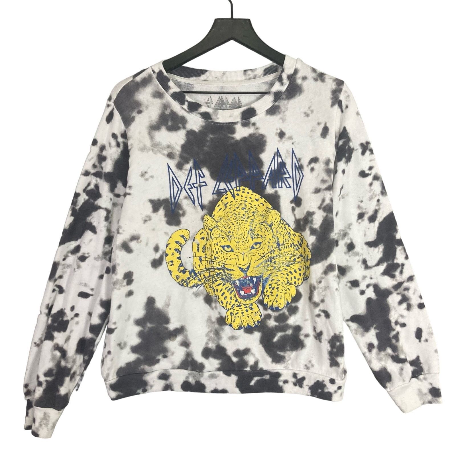 Def Leppard DEF LEPPARD Band Leopard Graphic Pullover Sweatshirt Medium Size M / US 6-8 / IT 42-44 - 1 Thumbnail