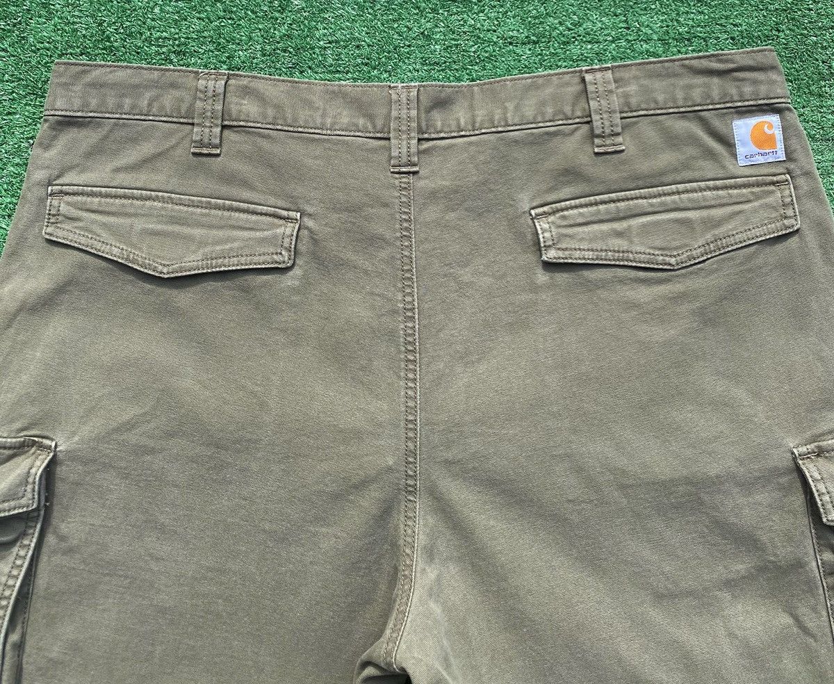 Carhartt Carhartt Relaxed Fit Rugged Flex Army Green Cargo Shorts 42 Size US 42 / EU 58 - 5 Thumbnail