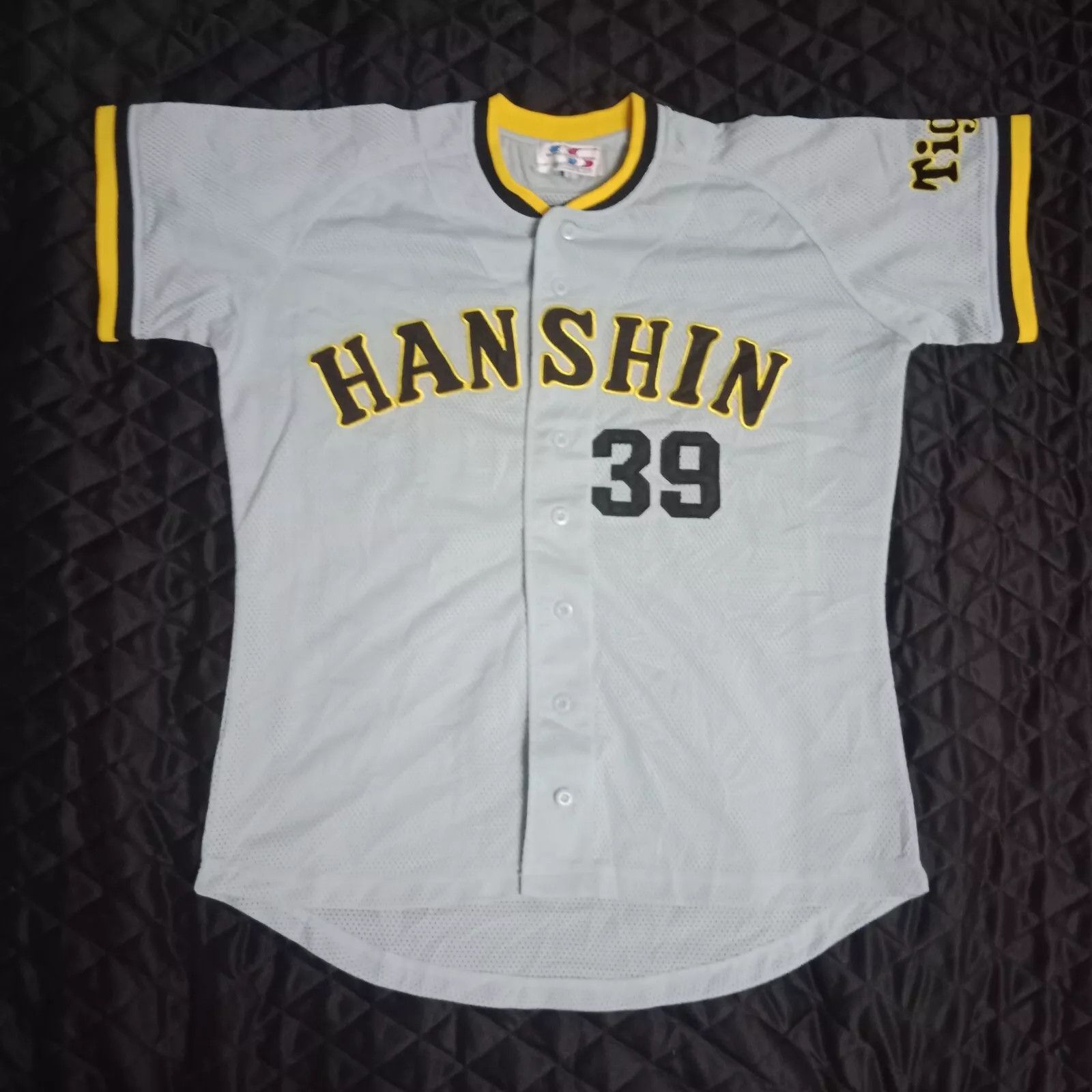 Japanese Brand × MLB Hanshin Tigers NPB Japanese Baseball Jersey Size US L / EU 52-54 / 3 - 1 Thumbnail