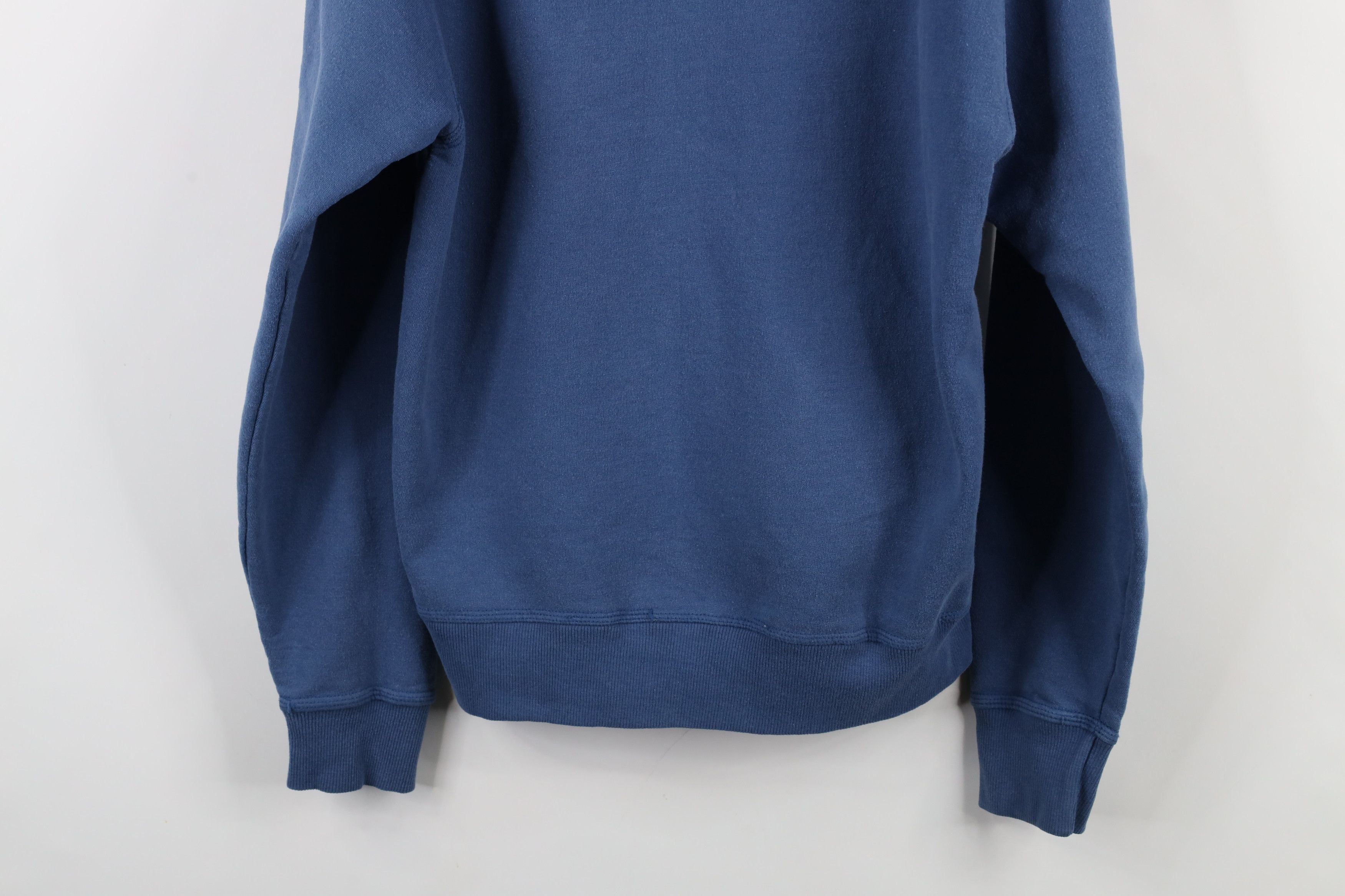 Champion × Vintage Vintage Champion Sun Faded Monochrome Hoodie Sweatshirt Blue Size US M / EU 48-50 / 2 - 13 Thumbnail