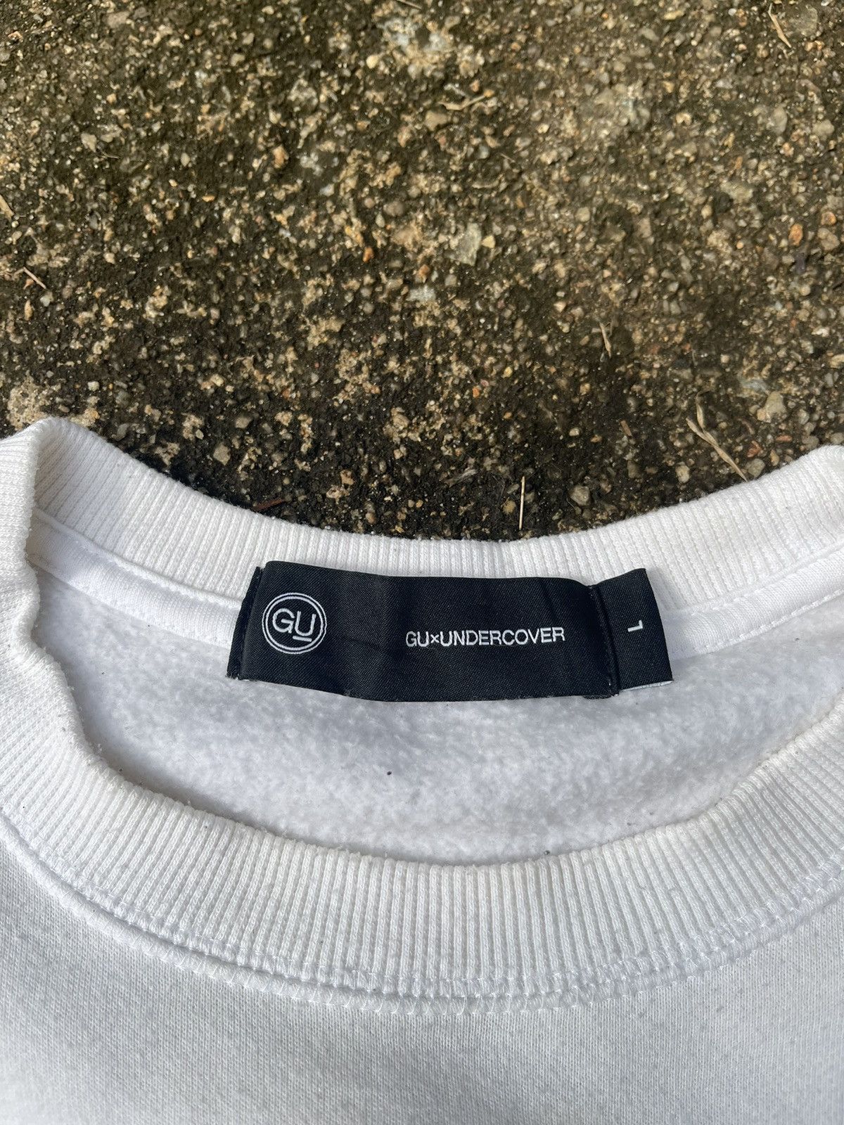 GU × Jun Takahashi × Undercover GU Undercover "Freedom Noise" Sweatshirt (White) Size US L / EU 52-54 / 3 - 15 Thumbnail