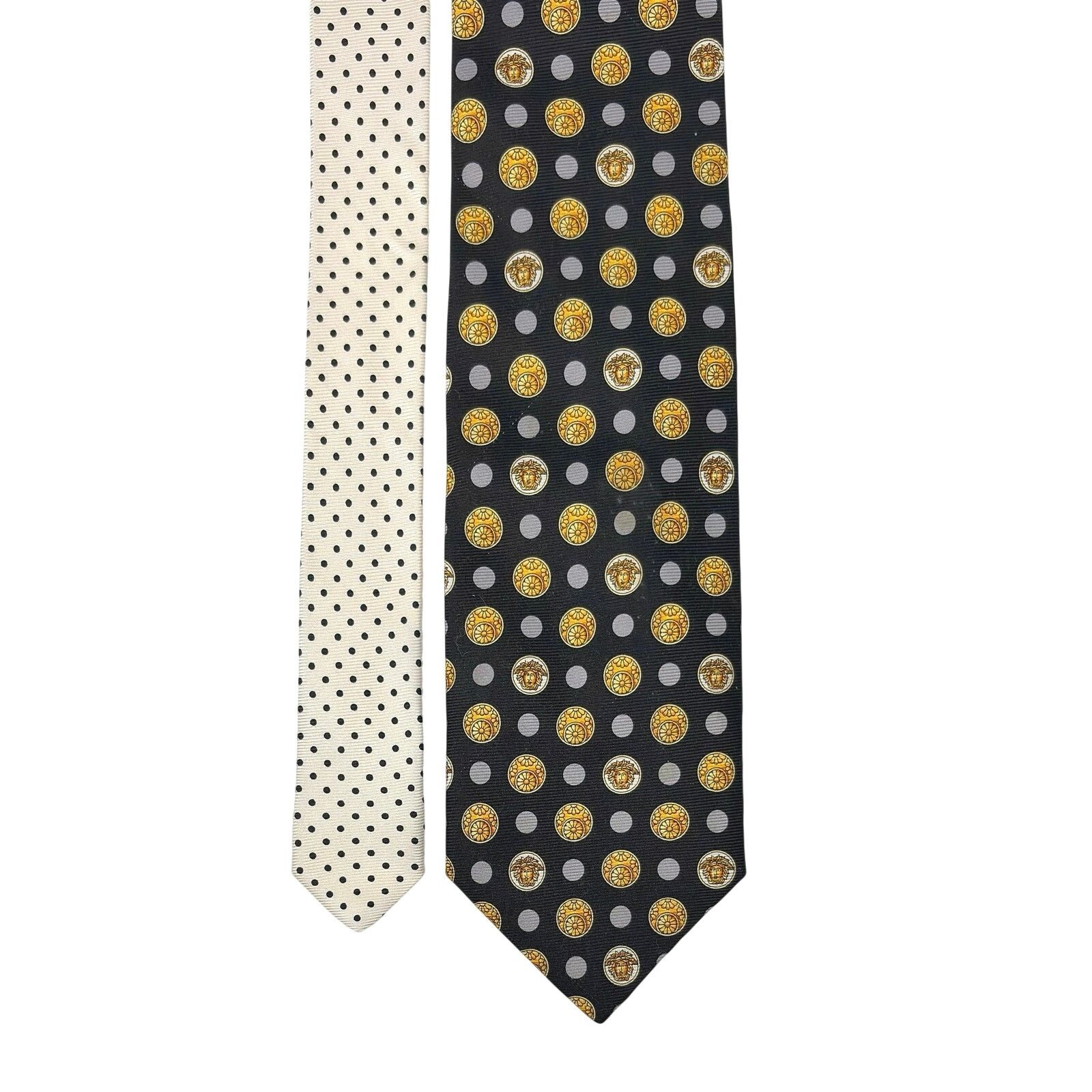 Versace Versace Vintage Medusa Tie Size ONE SIZE - 1 Thumbnail