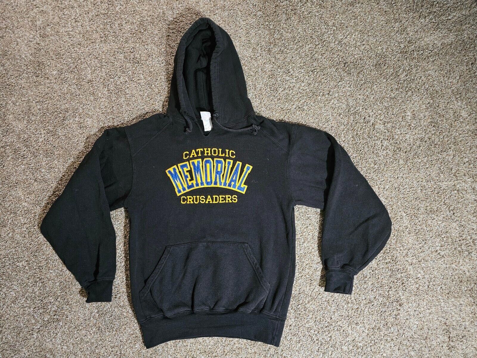Designer catholic memorial Badger Sports Small modified neck hoodie Size US S / EU 44-46 / 1 - 1 Thumbnail