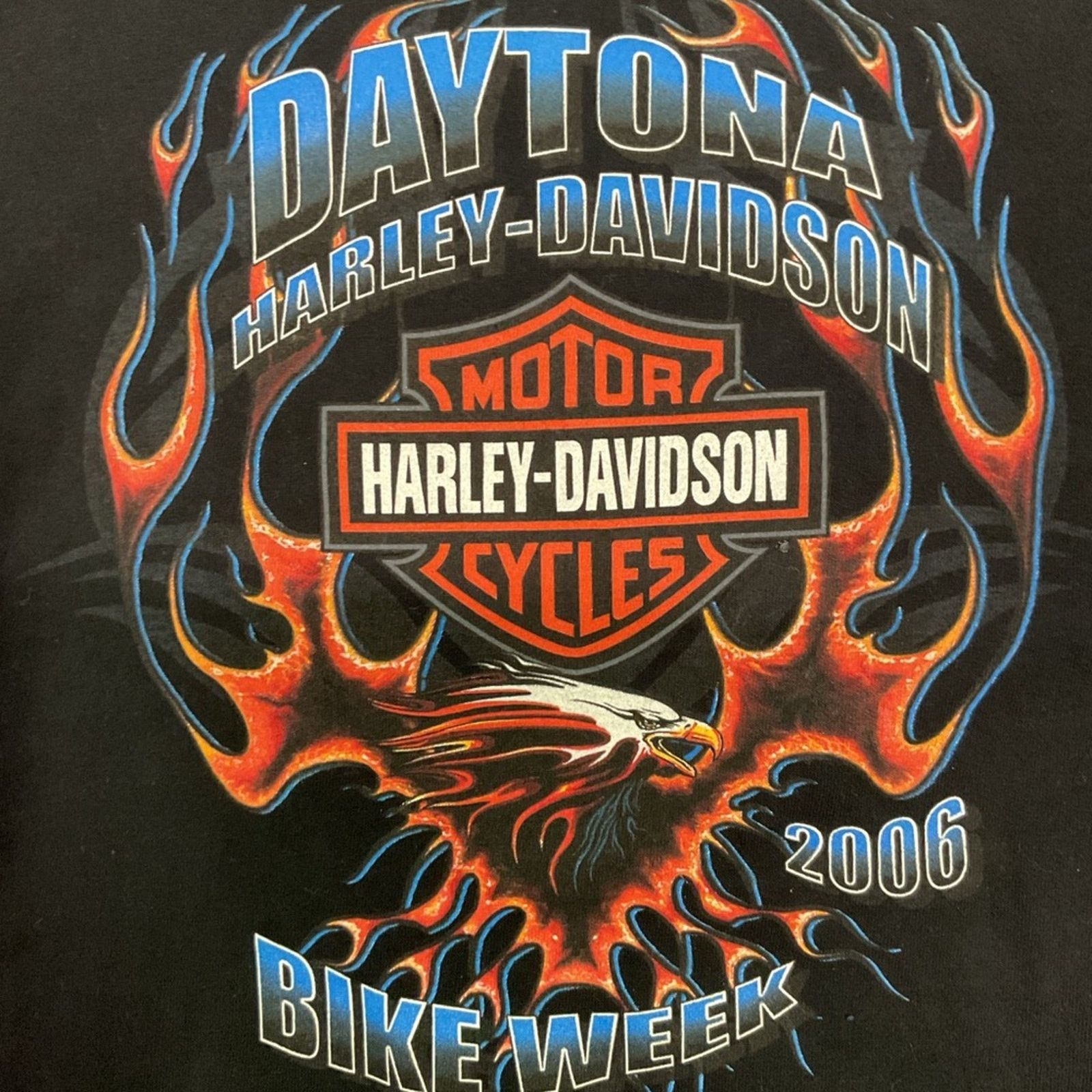 Harley Davidson Harley Davidson 2006 Black Daytona Beach FL T-Shirt Size US XXL / EU 58 / 5 - 5 Thumbnail