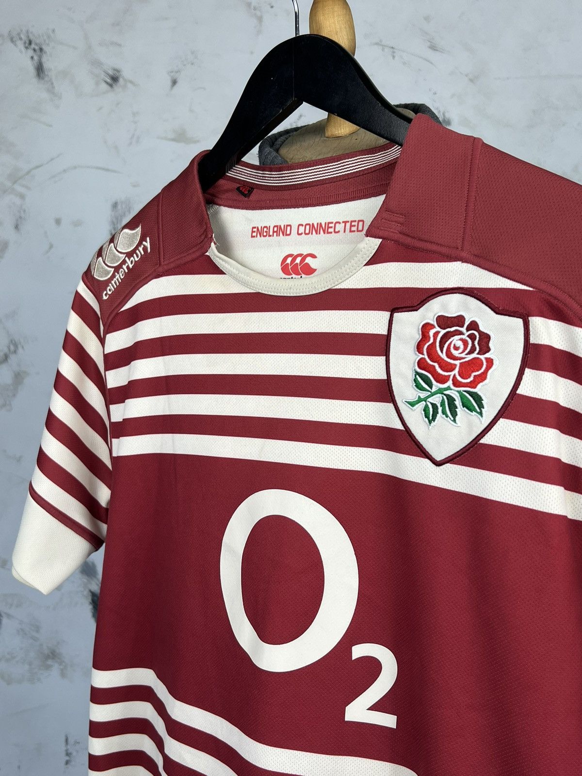 Canterbury of New Zealand Canterbury England Rugby Jersey Shirt 2013 - 2014 Size L Size US L / EU 52-54 / 3 - 2 Thumbnail