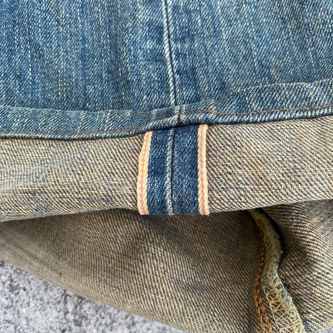 Edwin Vintage Edwin 505 Selvegde Redline Distressed Denim Size US 34 / EU 50 - 19 Thumbnail