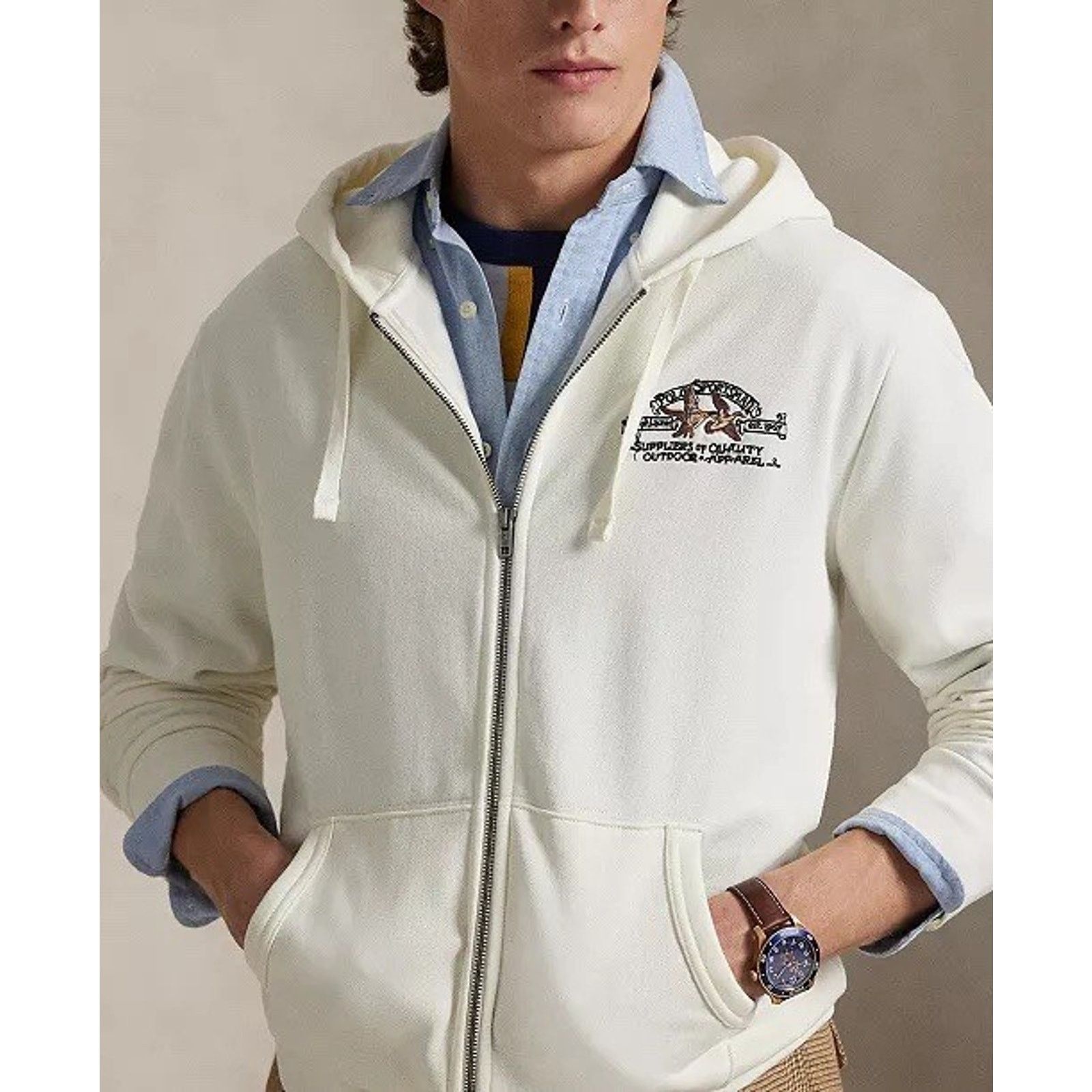Polo Ralph Lauren NWT Polo Ralph Lauren Country Sportsman Fleece Zip Up Hoodie Size US M / EU 48-50 / 2 - 3 Thumbnail