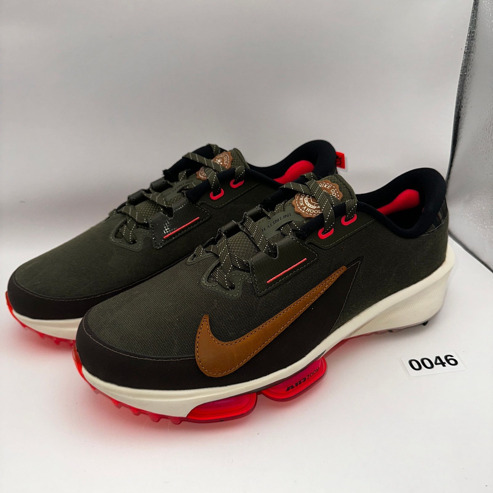 Nike Nike Men’s 9.5 Zoom Infinity Tour 2 NRG Golf Shoes Cargo Kha Size US 9.5 / EU 42-43 - 1 Thumbnail