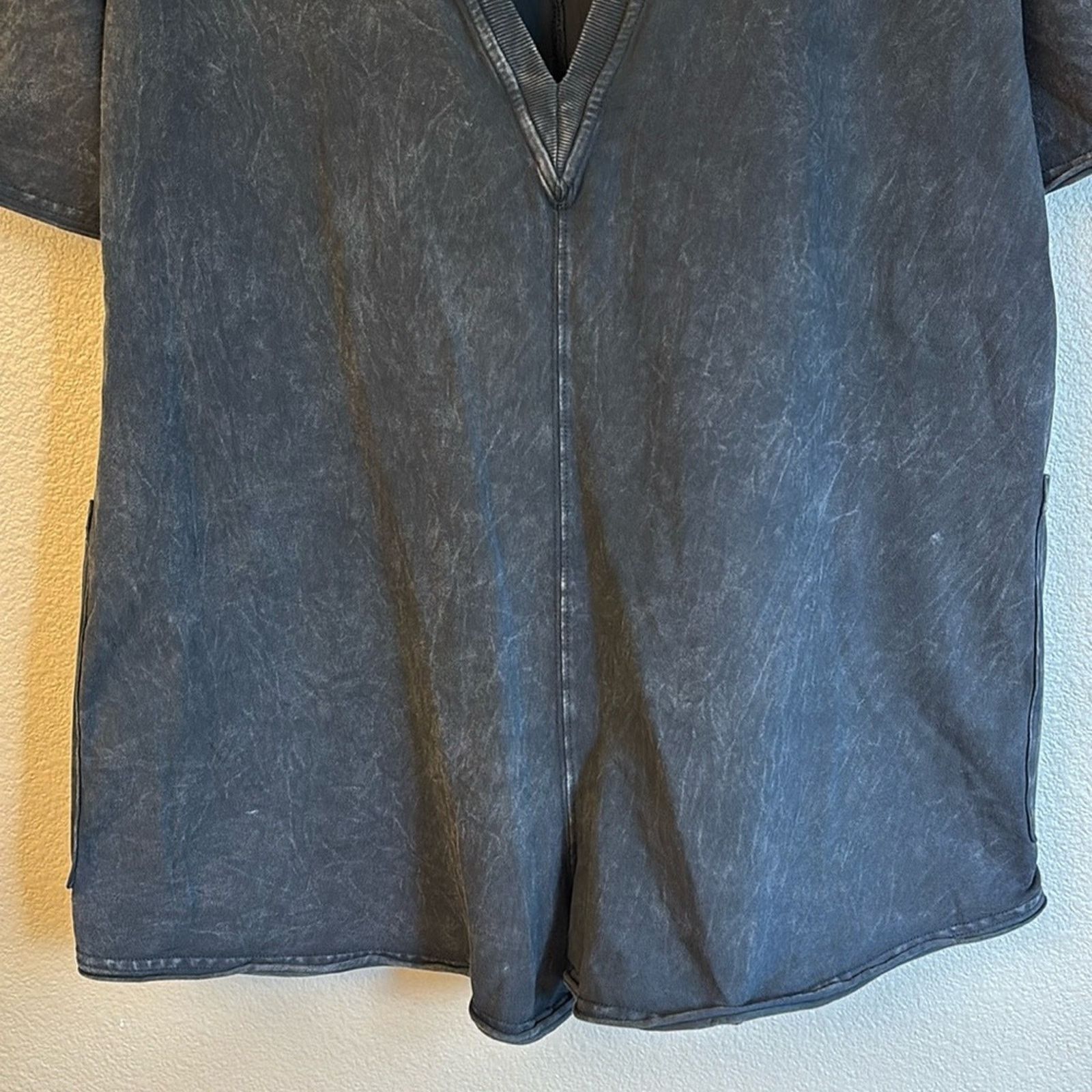 Free People FREE PEOPLE Movement HOT SHOT TEE ROMPER Shorts Washed Black Size 27" / US 4 / IT 40 - 13 Thumbnail
