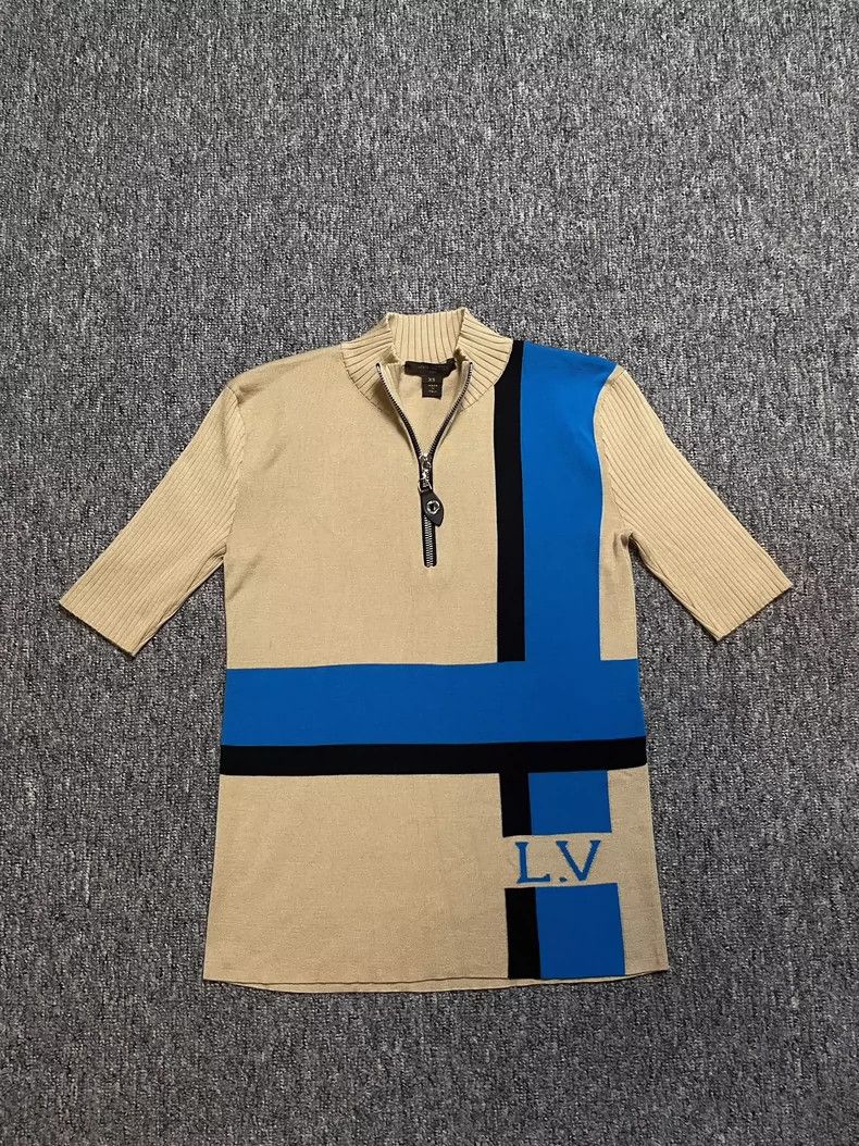 Louis Vuitton Louis Vuitton Knitwear Pullover with Standing Collar short Size US XS / EU 42 / 0 - 1 Thumbnail