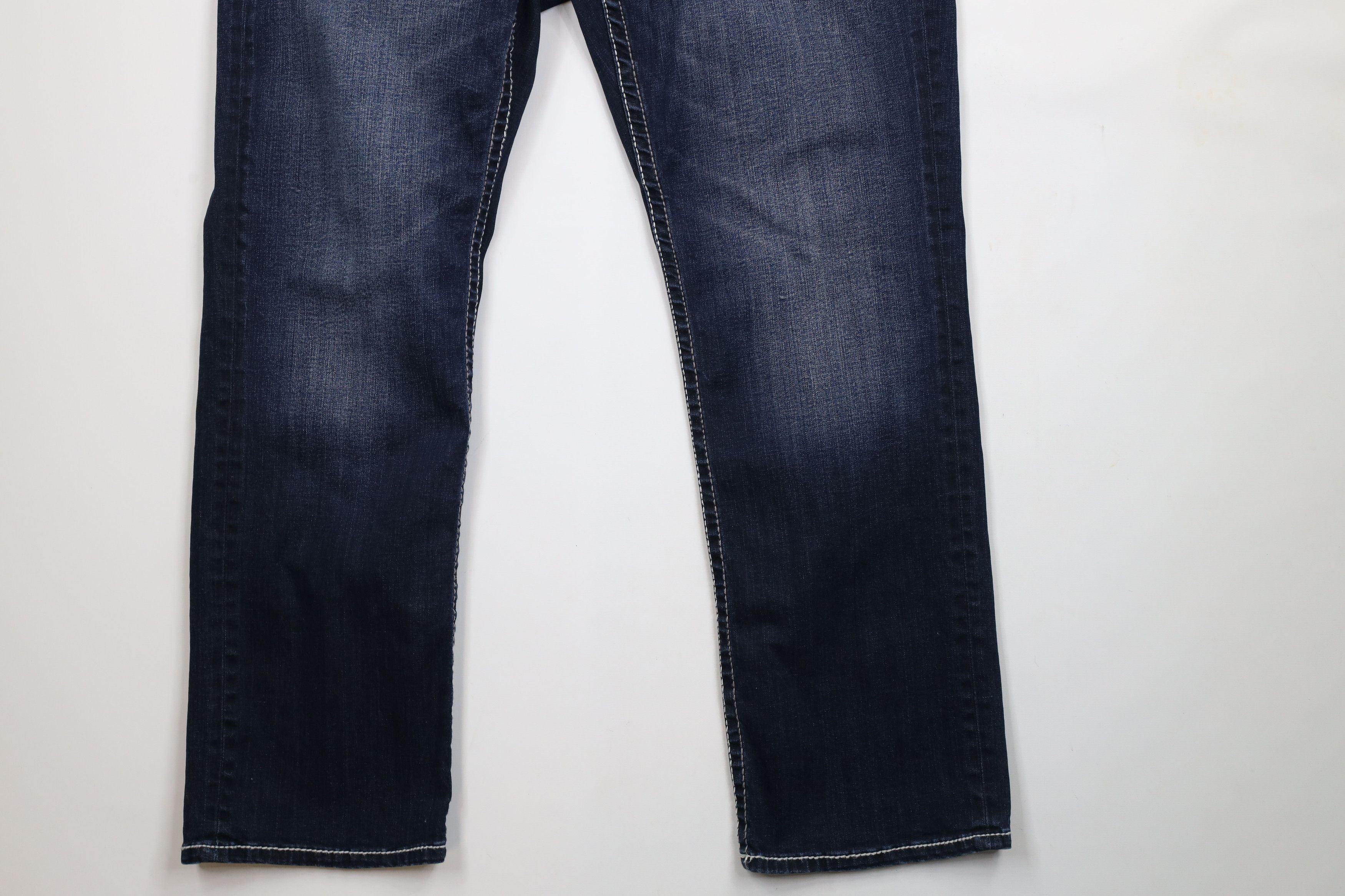 BKE × Vintage Buckle BKE Tyler Stretch Straight Leg Denim Jeans Blue Size US 38 / EU 54 - 4 Thumbnail