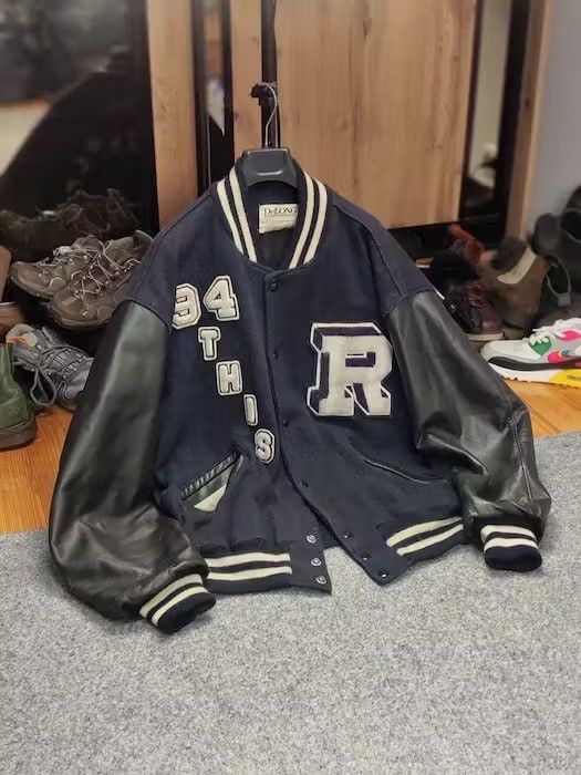 Vintage Vintage 70s DeLong Roosevelt Varsity Letterman Wool Jacket