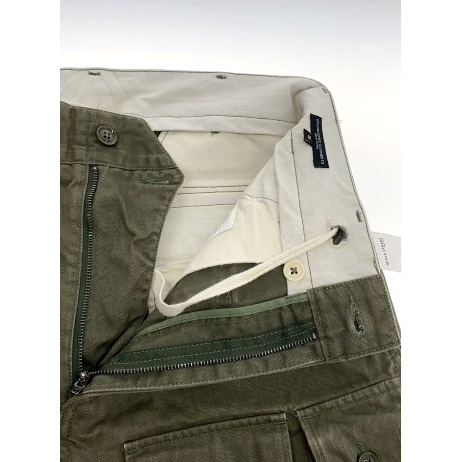 Engineered Garments Engineered Garments Cargo Pants Men's Size S Green Cotton Casual FA USED Size US 29 - 6 Thumbnail