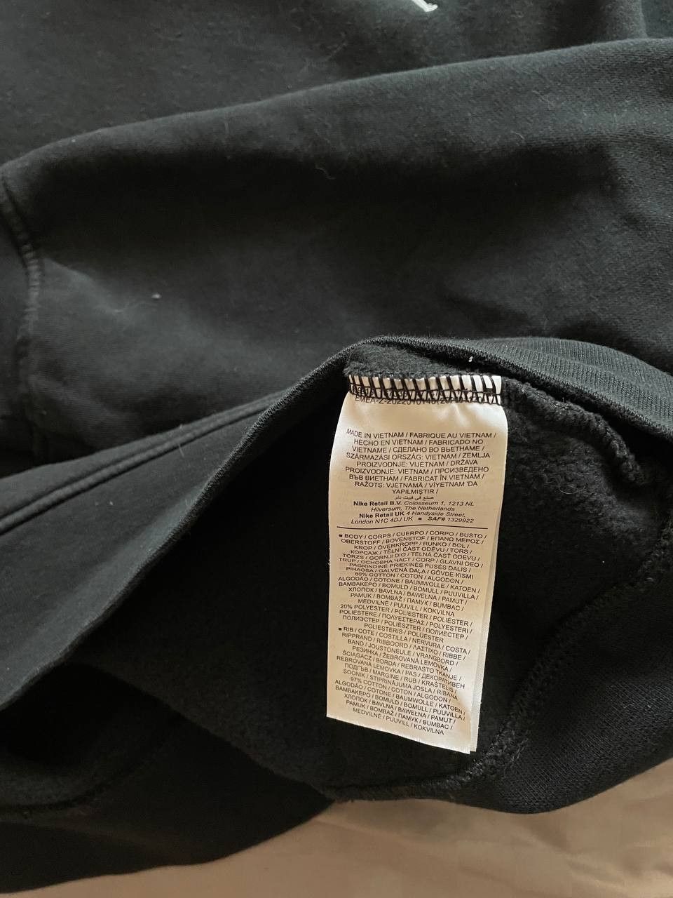 Jordan Brand Vintage Jordan Hoodie Sweatshirt Large Black XL rare Nike Size US XXL / EU 58 / 5 - 7 Thumbnail