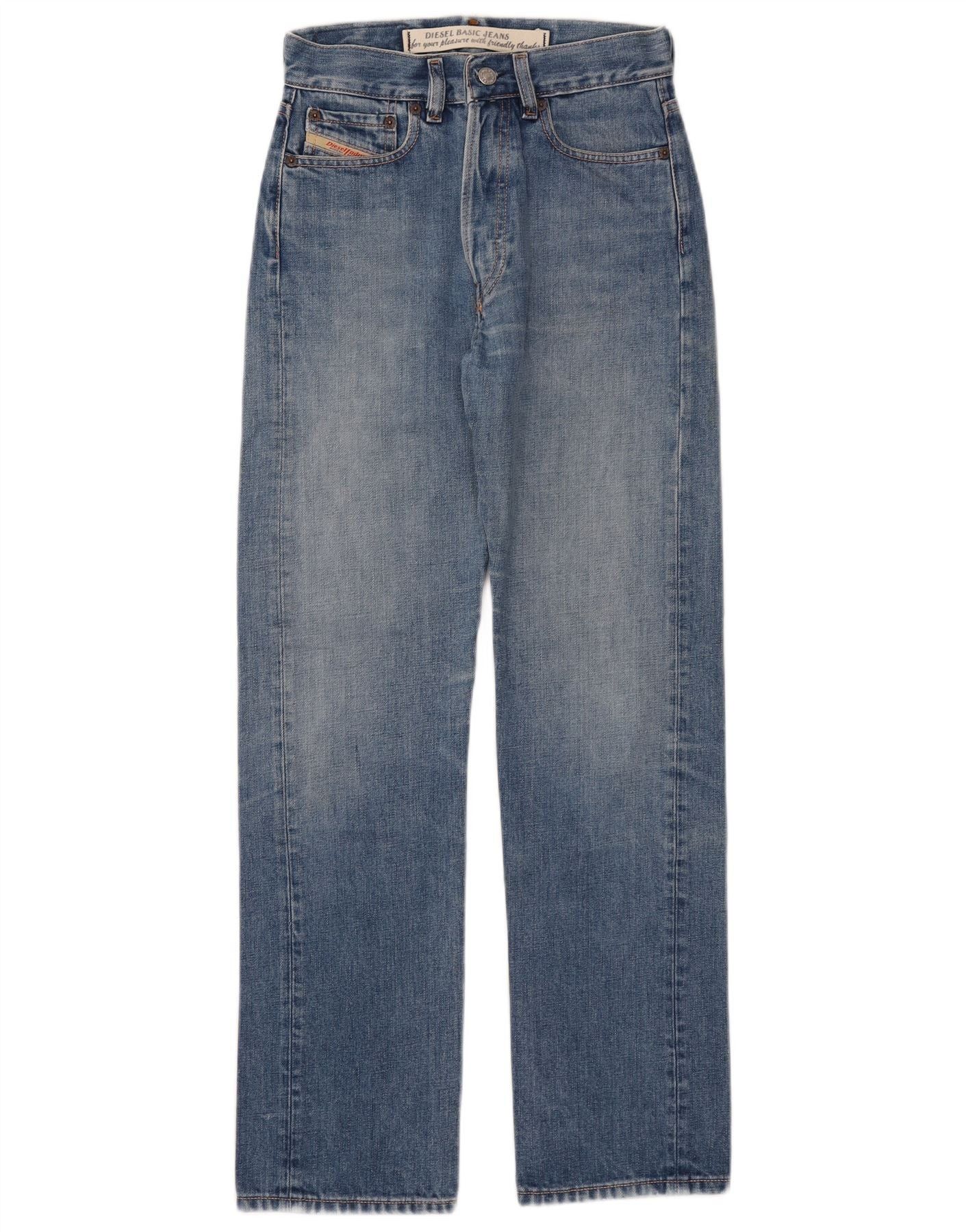 Diesel Womens Straight Jeans W27 L30 Blue Size 42" / US 20 - 1 Thumbnail