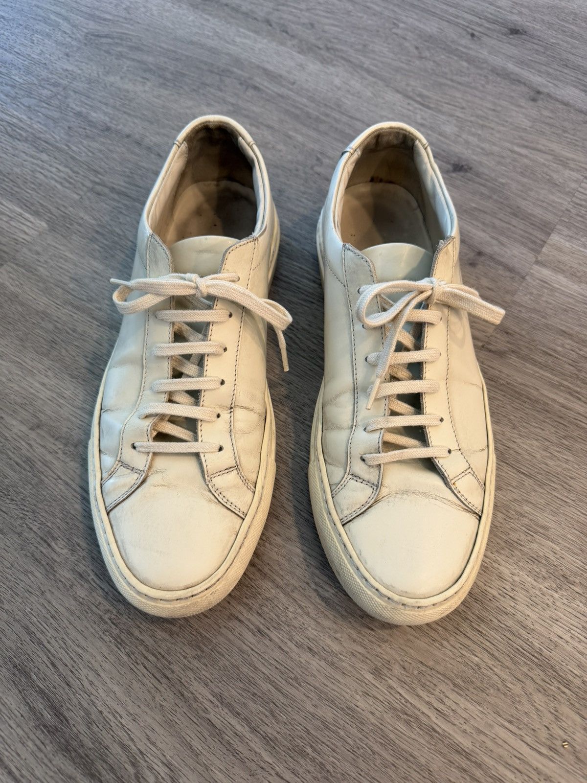 Common Projects Common Projects Achilles Low Cream 40 Size US 7 / EU 40 - 1 Thumbnail