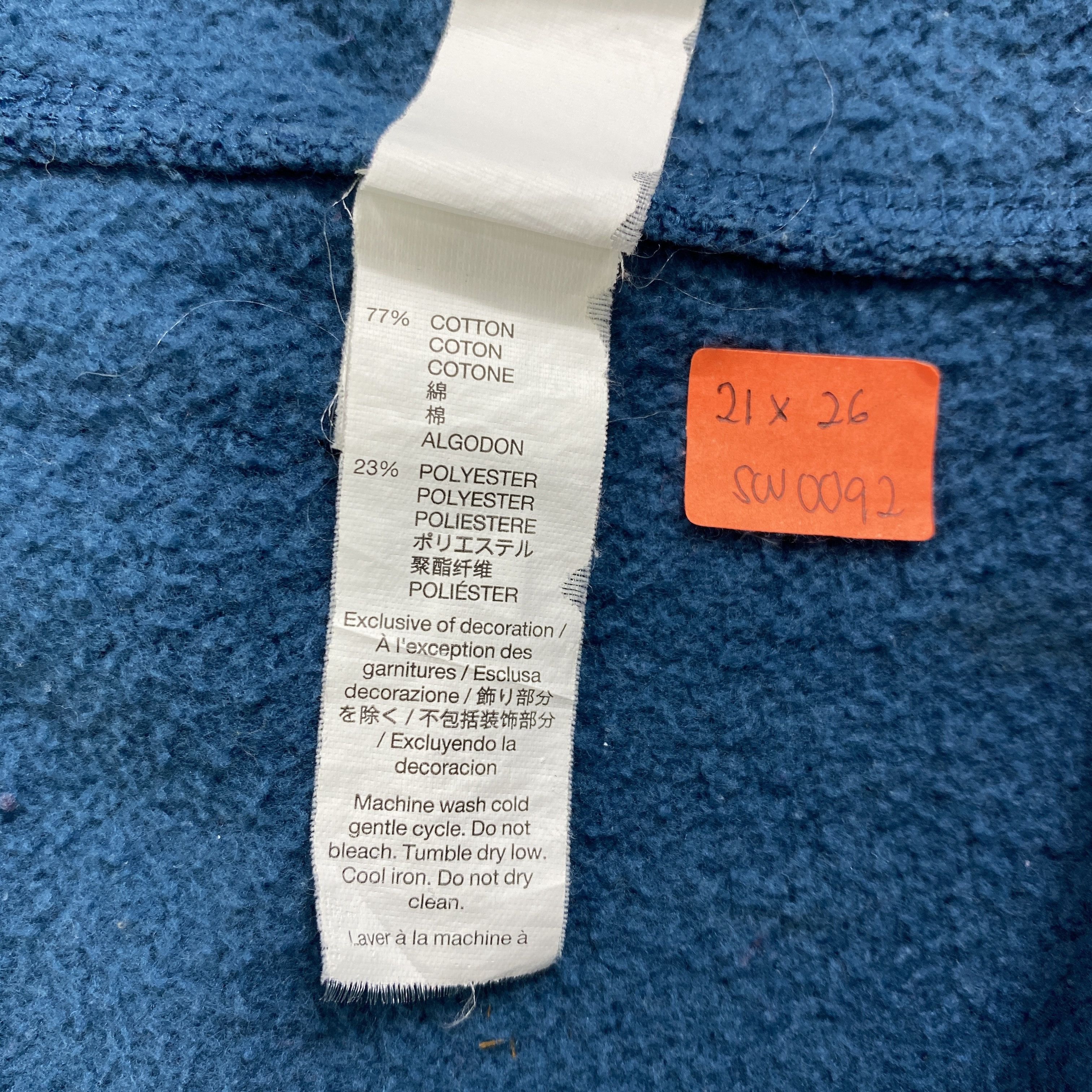 Gap Vintage GAP Big Logo Zipper Hoodie -SW092 Size US S / EU 44-46 / 1 - 8 Thumbnail