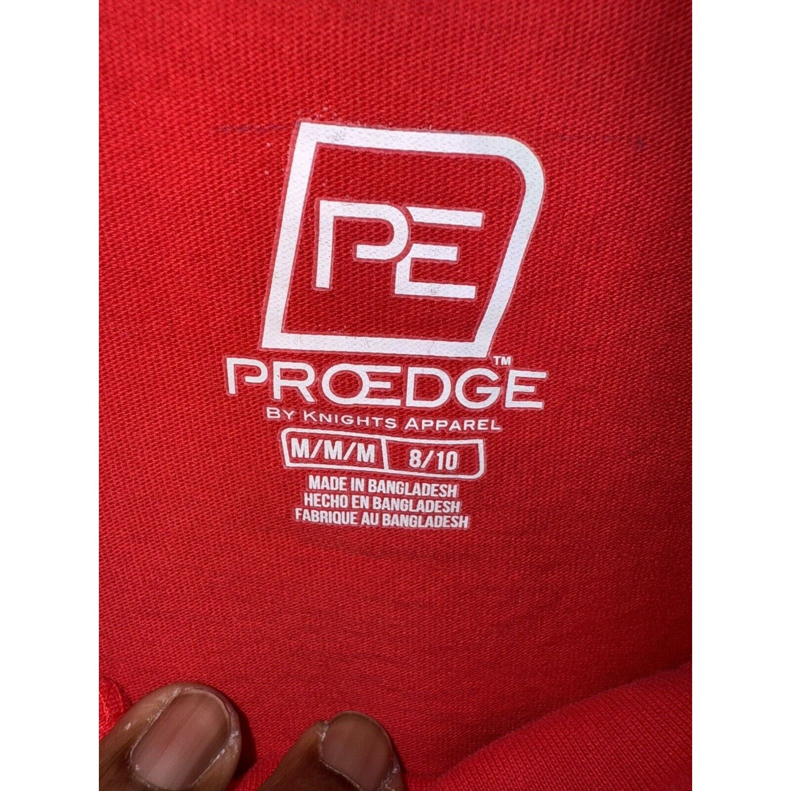 Pro Edge Pro Edge Ohio State Hoodie Fleece Sweatshirt Mens Medium Red Size US M / EU 48-50 / 2 - 4 Thumbnail